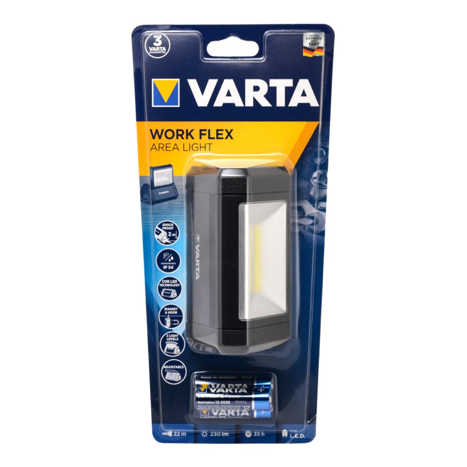 Varta Work Flex Açık Alan Aydınlatma Kamp Feneri