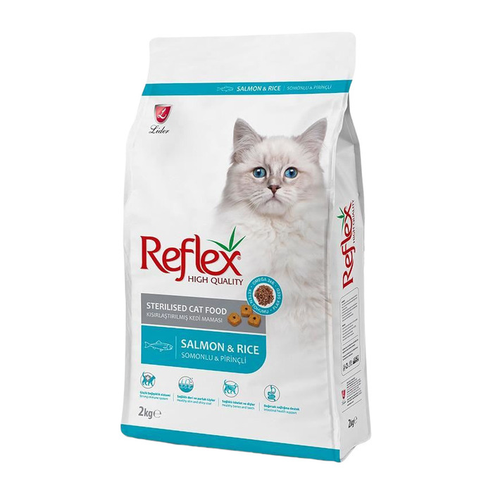 Sterilised Somonlu ve Pirinçli Kısırlaştırılmış Kedi Maması 2 KG
