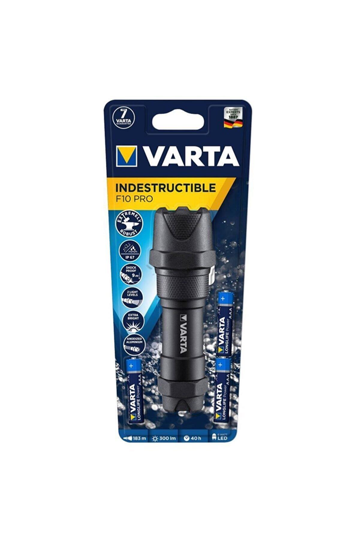 Varta Indestructible F10 Pro Pilli El Feneri