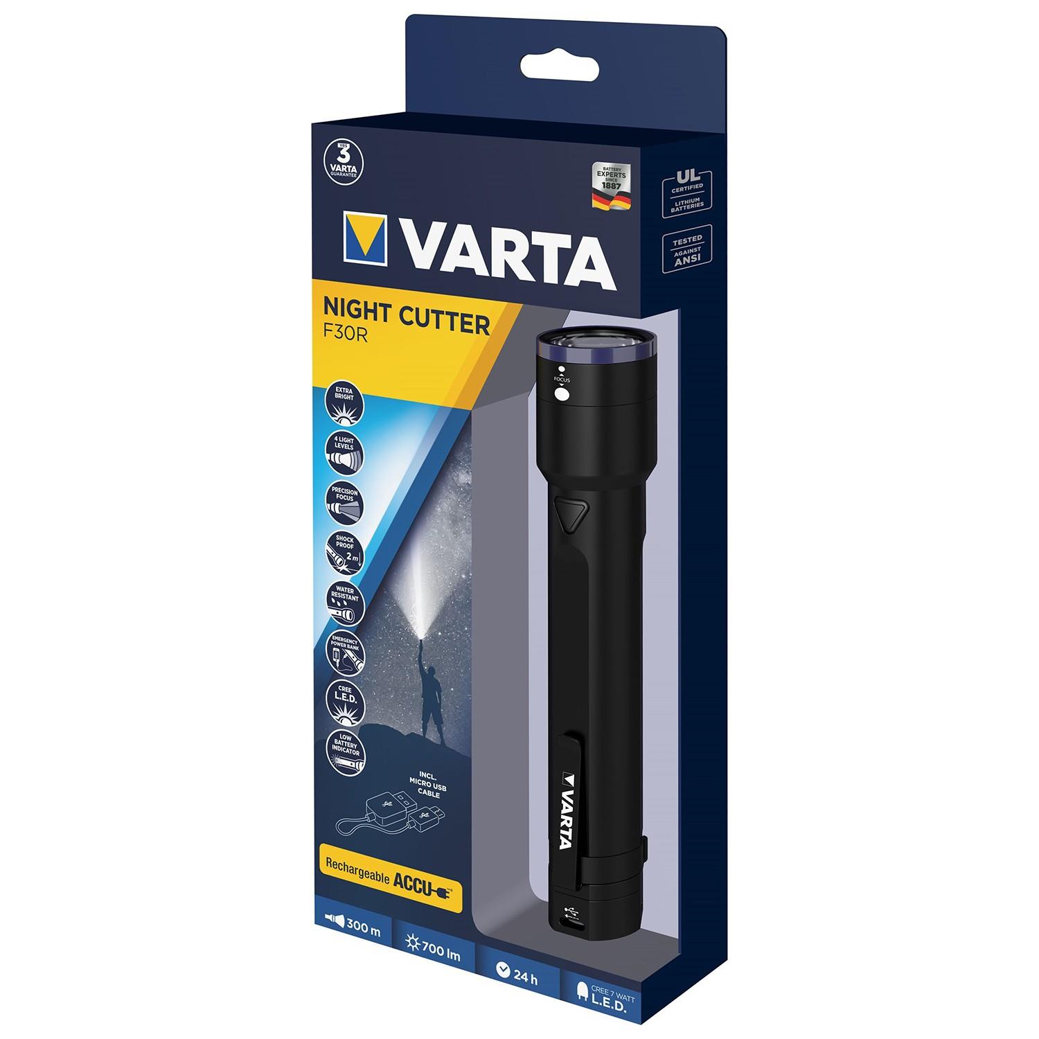 VARTA NIGHT CUTTER F30R EL FENERİ