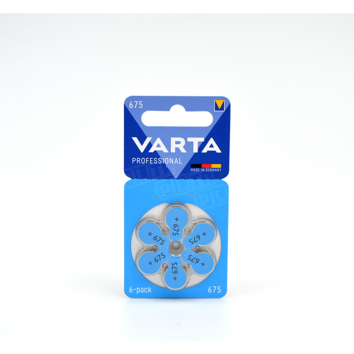 675 Numara İşitme Cihaz Pili 6x10 (60 Adet)