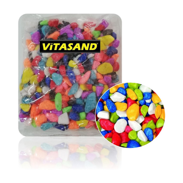 Çakıl Taşı Karışık Renkli 350 Gr