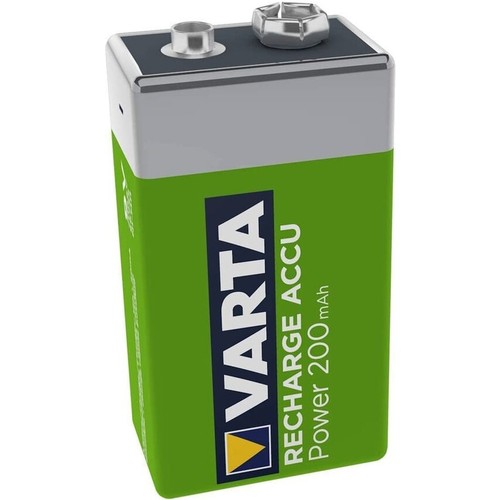 Varta Ready 2 Use 9V 200 mAh Şarj Edilebilir Pil 2 Adet