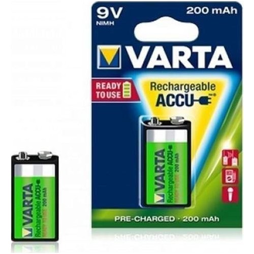 Varta 9V Şarj Edilebilir Pil 200 mAh