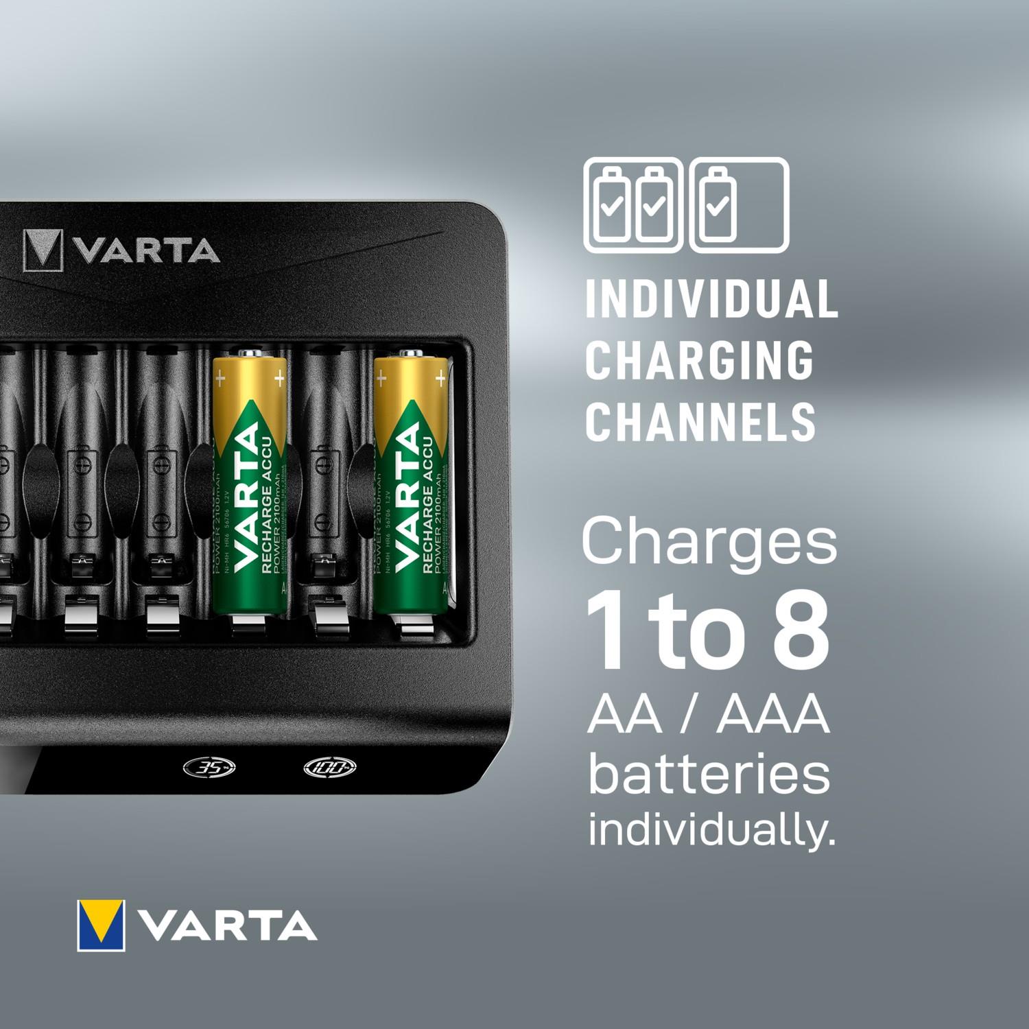 Varta LCD Multi Plus 8li Aa/aaa Pil Şarj Cihazı