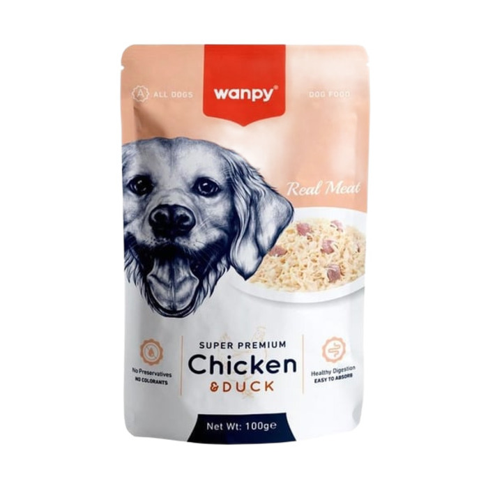 Pouch Tavuk&ördek Yaş Köpek Maması 100 Gr