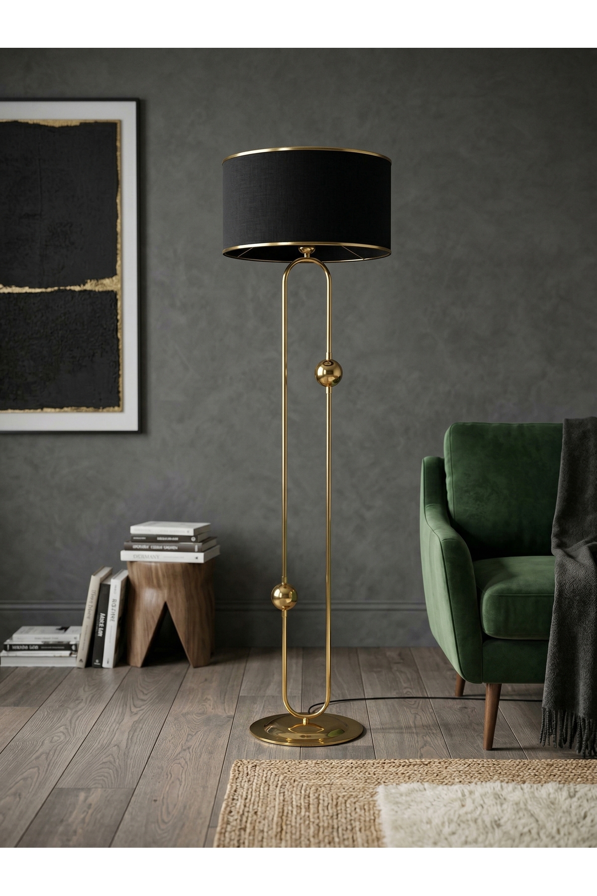 SCEPTRUM GOLD LAMBADER SİYAH GOLD ŞERİT BAŞLIK