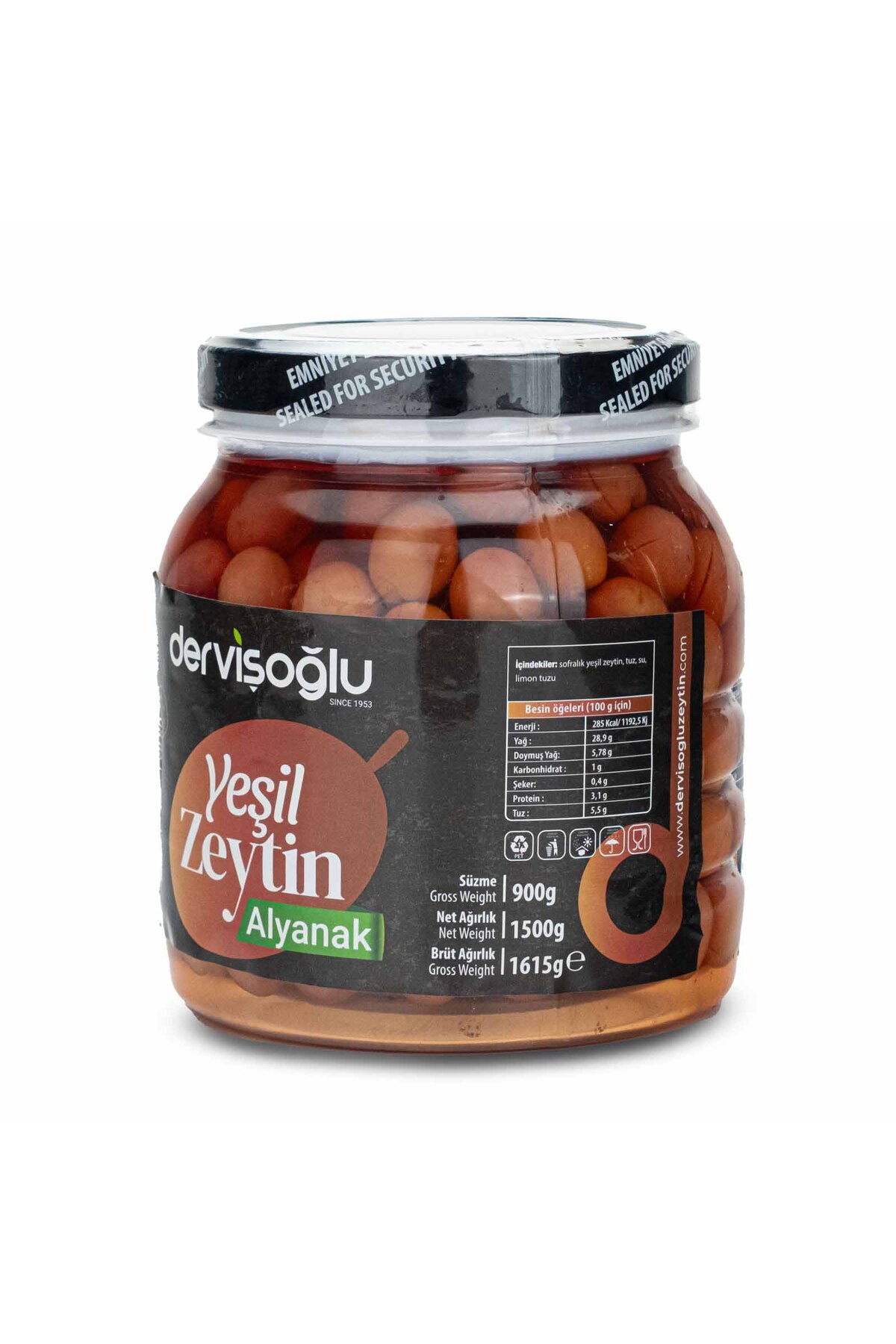 Alyanak Yeşil Zeytin 2XL