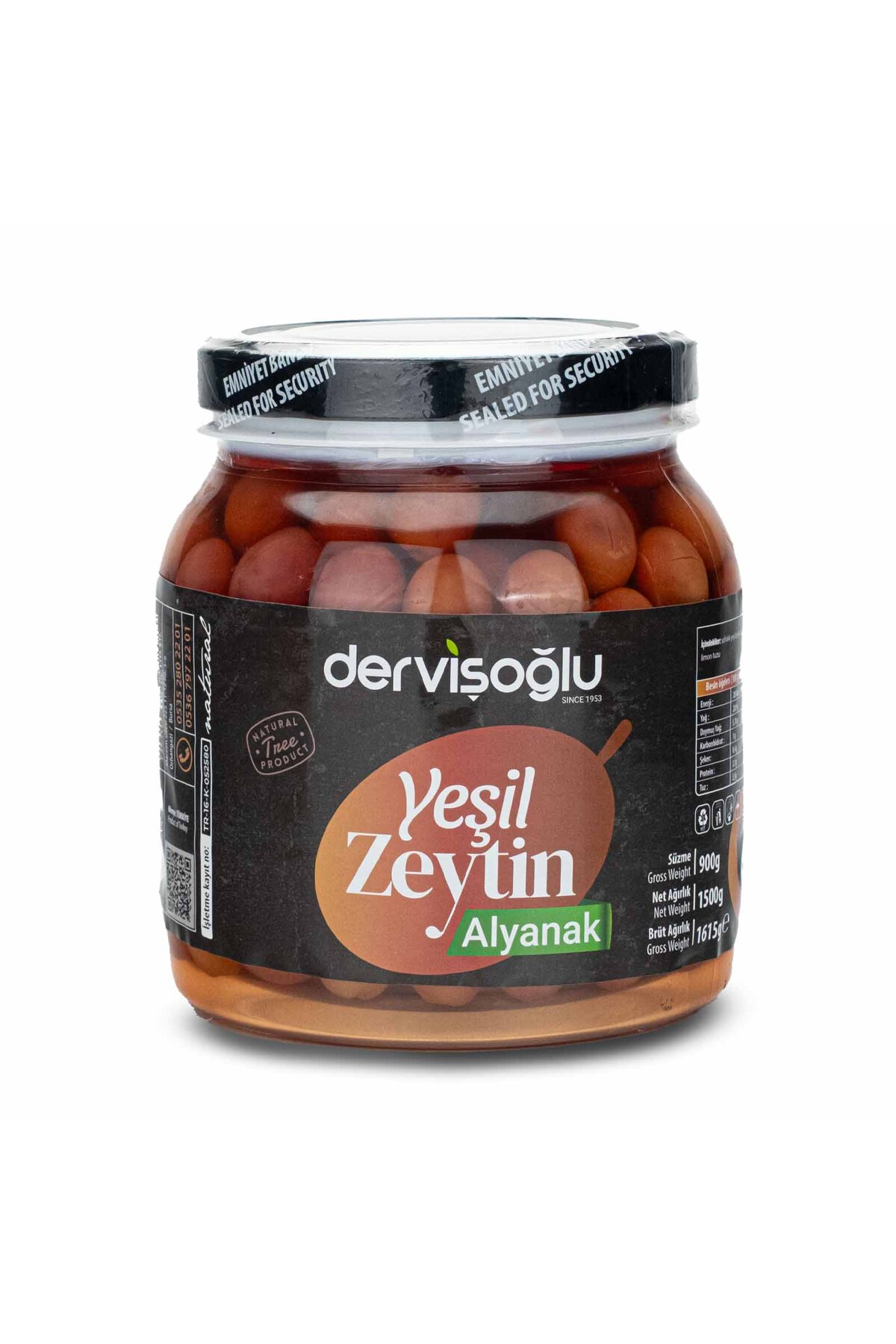 Alyanak Yeşil Zeytin 2XL