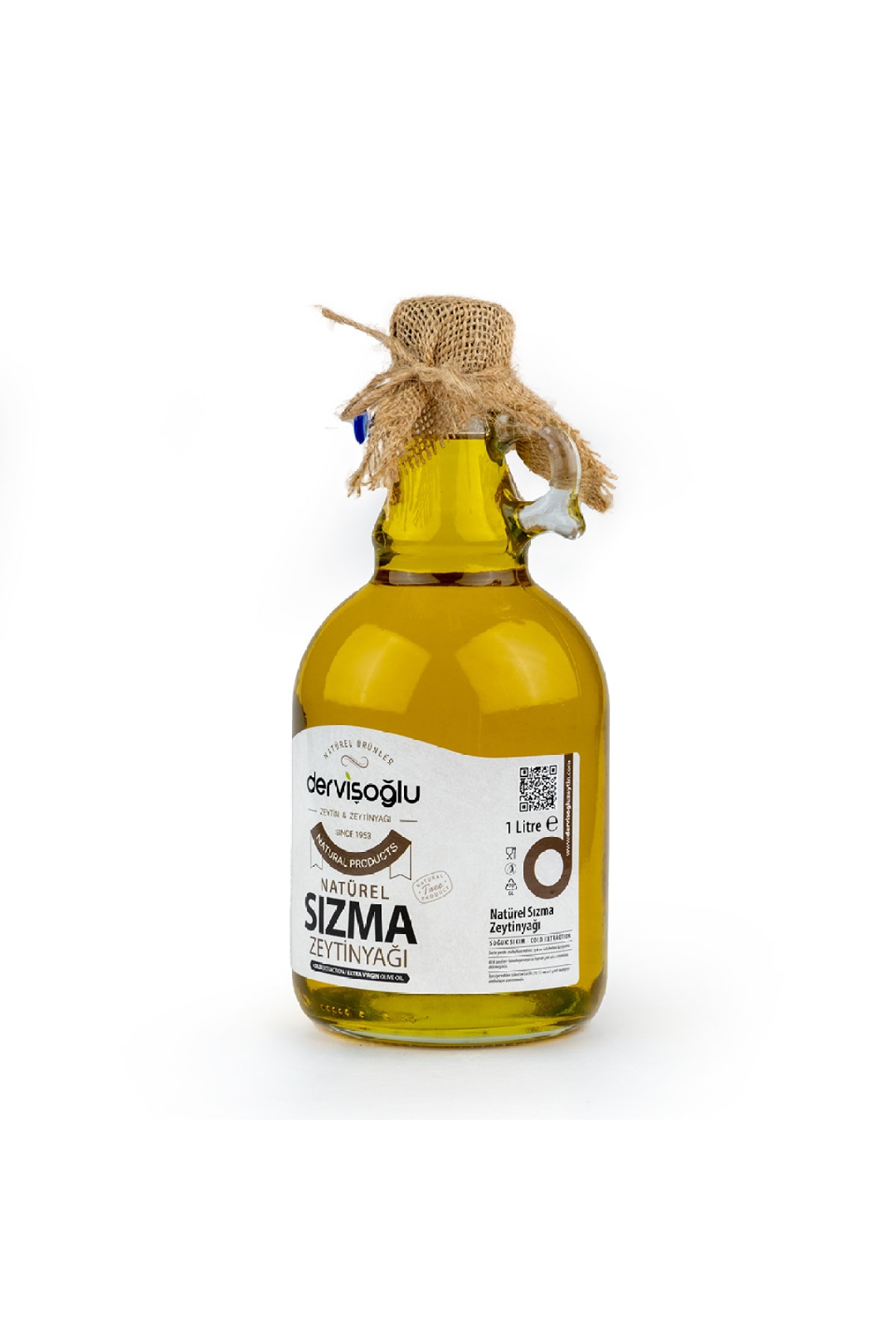 1 Lt Soğuk Sıkım Sızma Zeytinyağı Galon