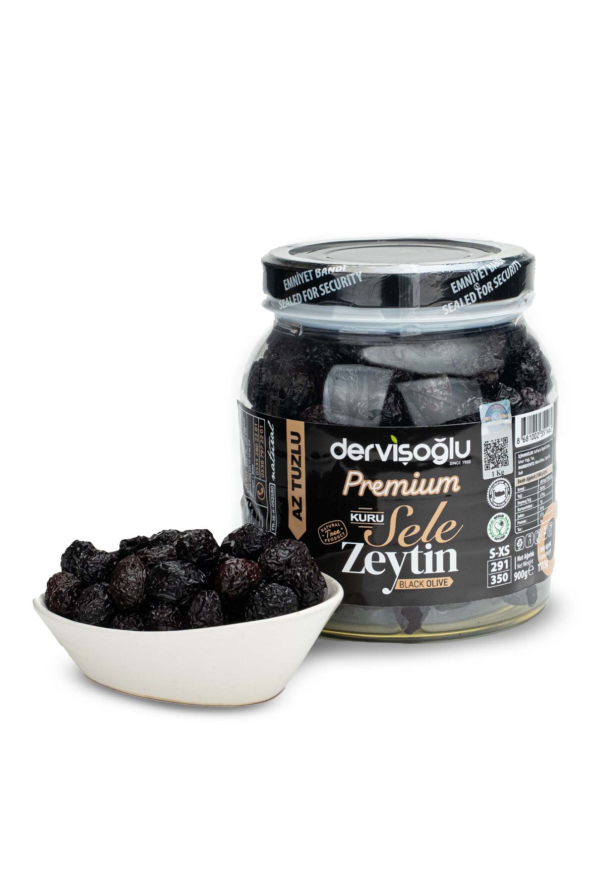Premium Kuru Sele Zeytin 900 gr