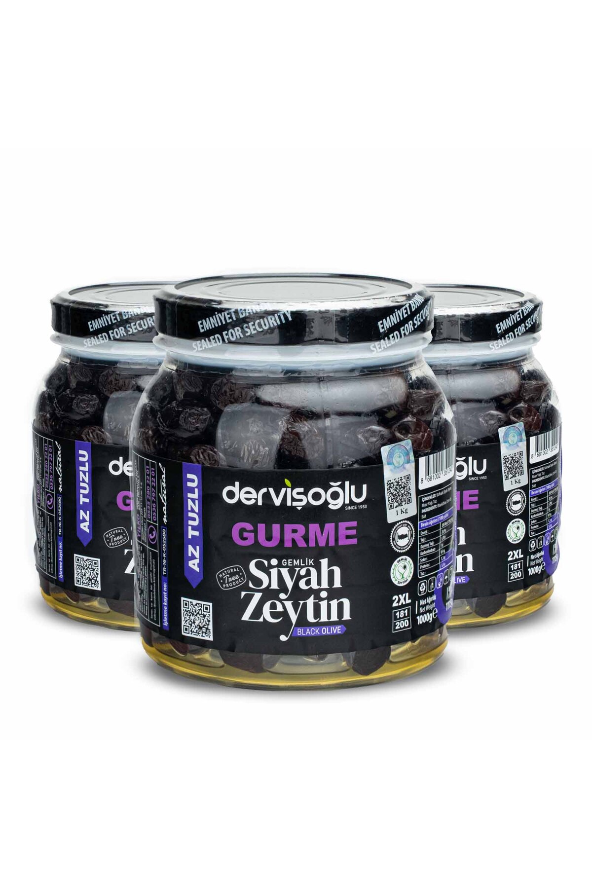 Gurme Zeytin 2 xl 3 kg