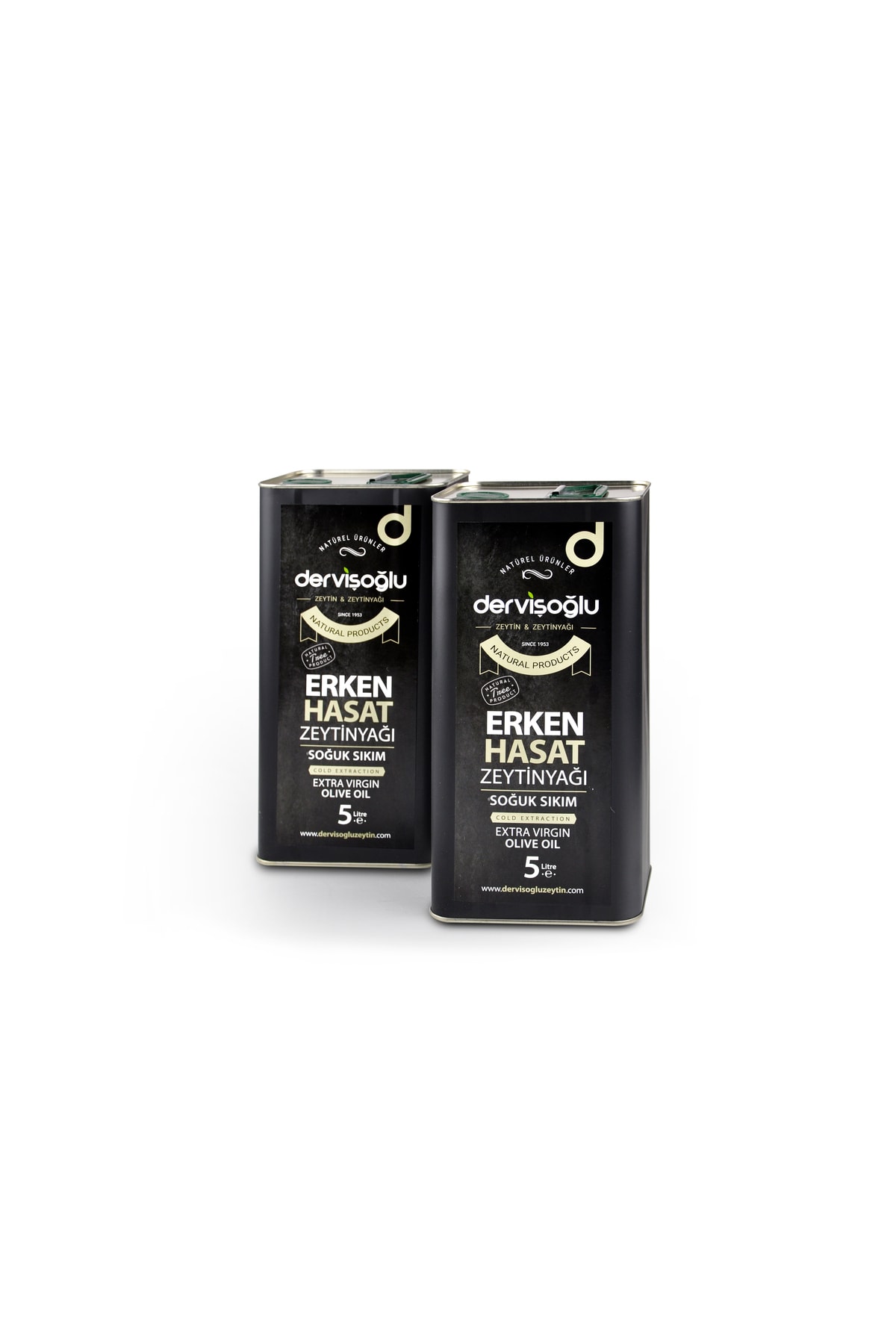 Erken Hasat Soğuk Sıkım Sızma Zeytinyağı 5lt 2li