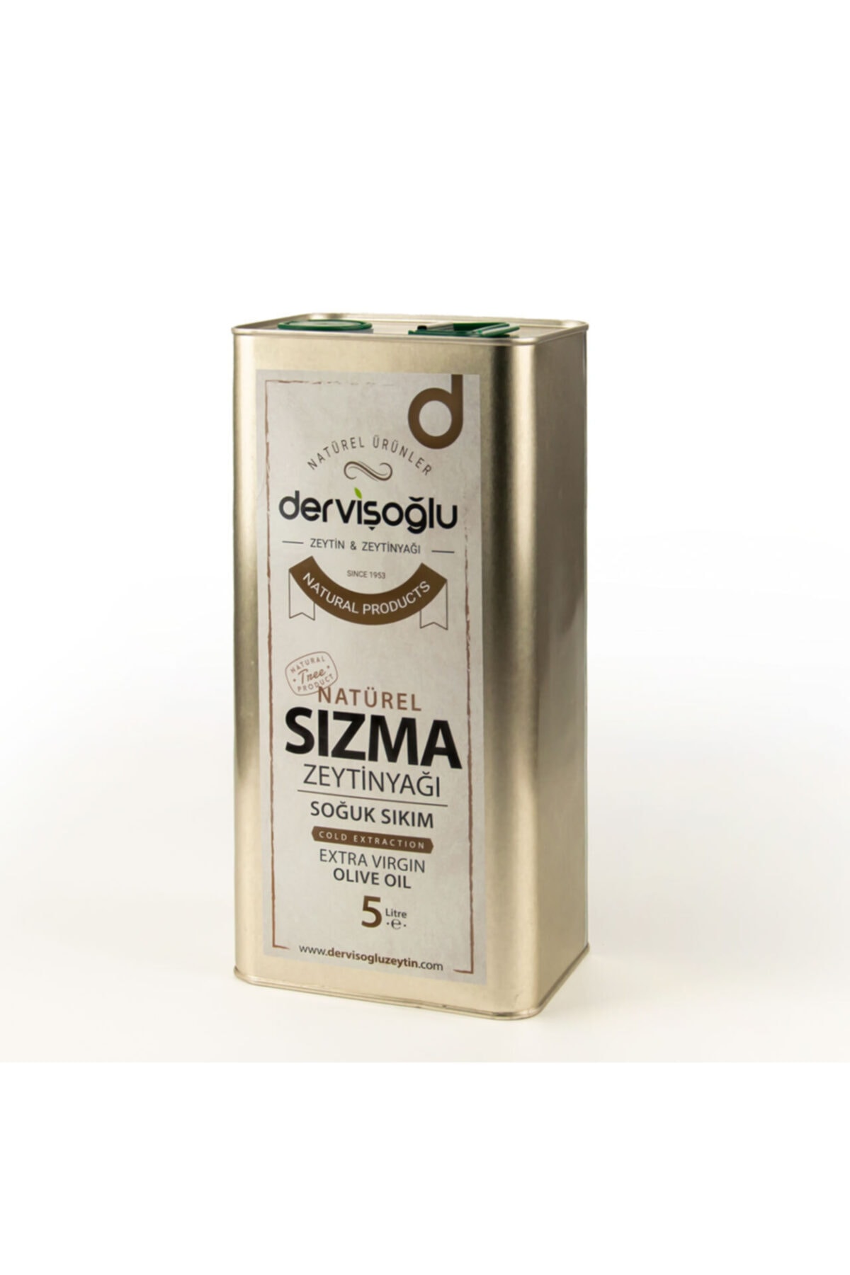 Soğuk Sıkım Sızma Zeytinyağı 5lt