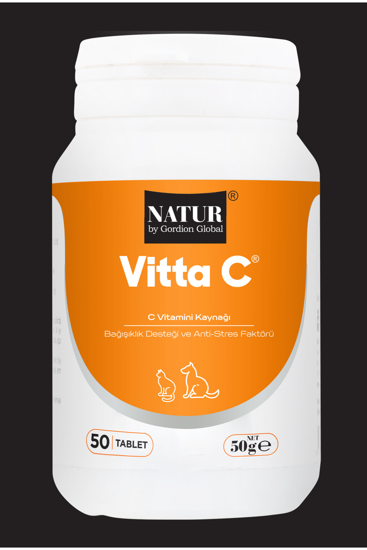 Vitta - C Kedi Köpek Vitamini 50 Tablet