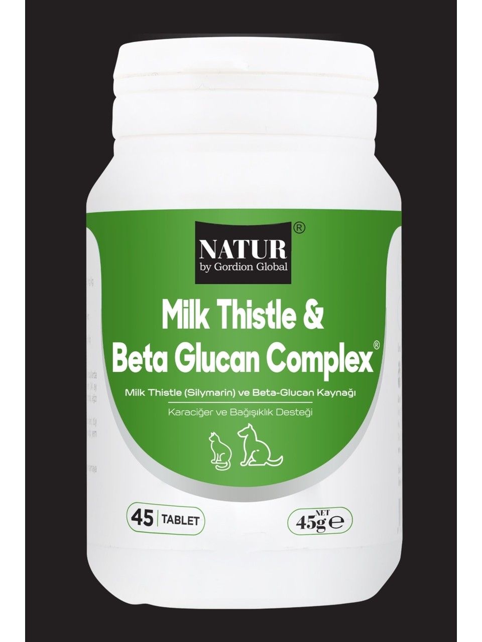 Natur Milk Thistle & Beta - Glucan Complex Destekleyici 45 Tablet