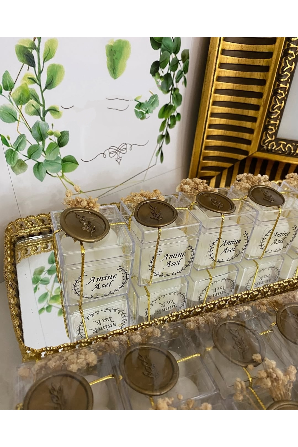 Bubble Mum Kutulu Nikah, Söz, Nişan Hediyelik - 25 Adet