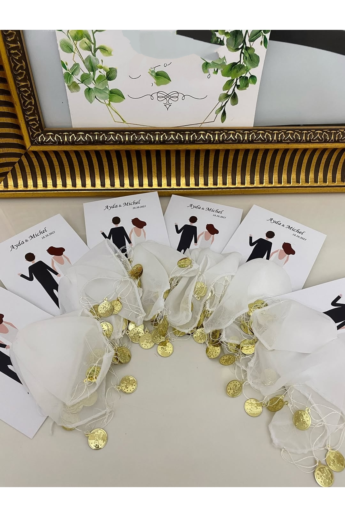 Kartlık Halay Mendili Kına, Nikah, Söz, Nişan Hediyelik - 25 Adet
