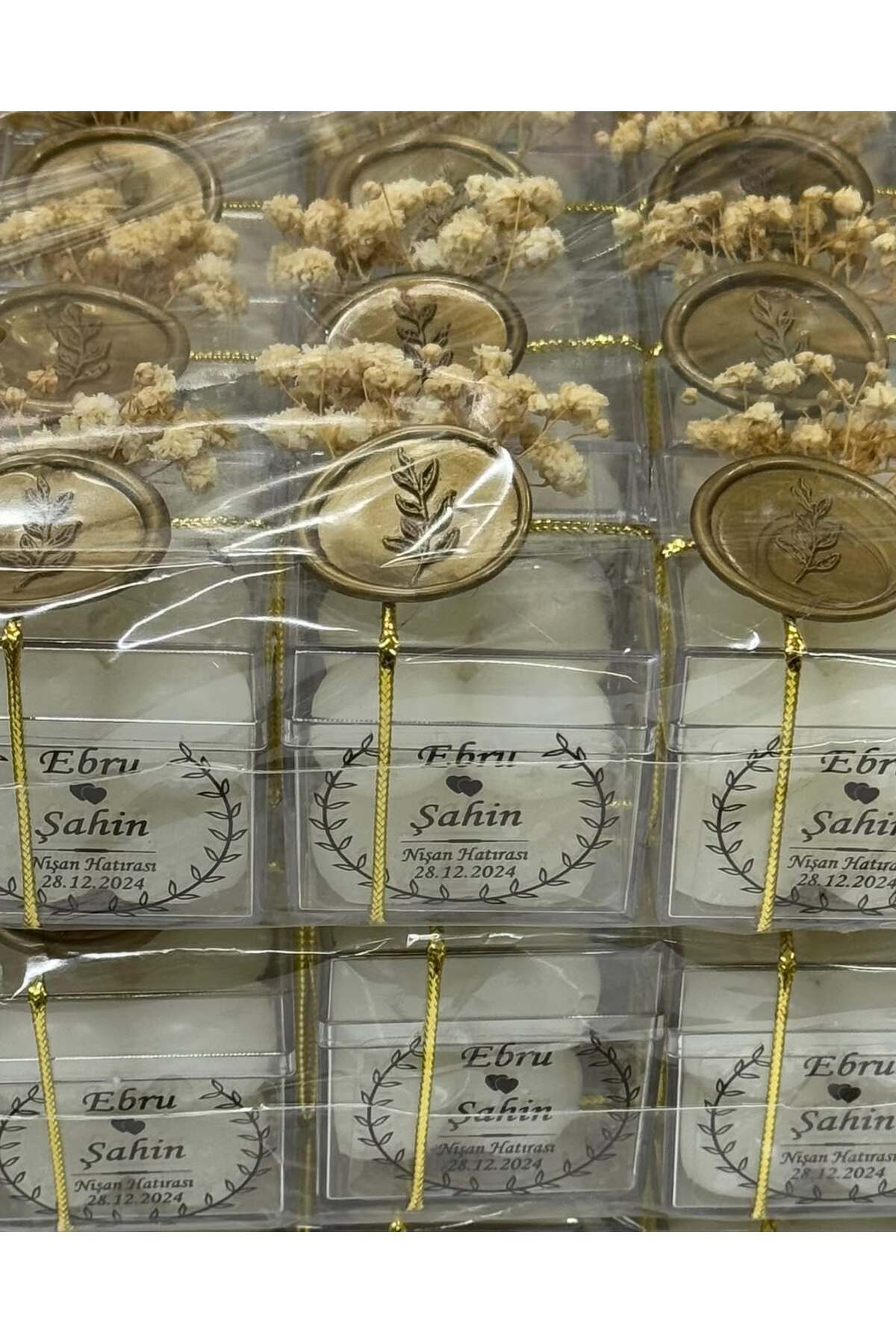 Bubble Mum Kutulu Nikah, Söz, Nişan Hediyelik - 25 Adet