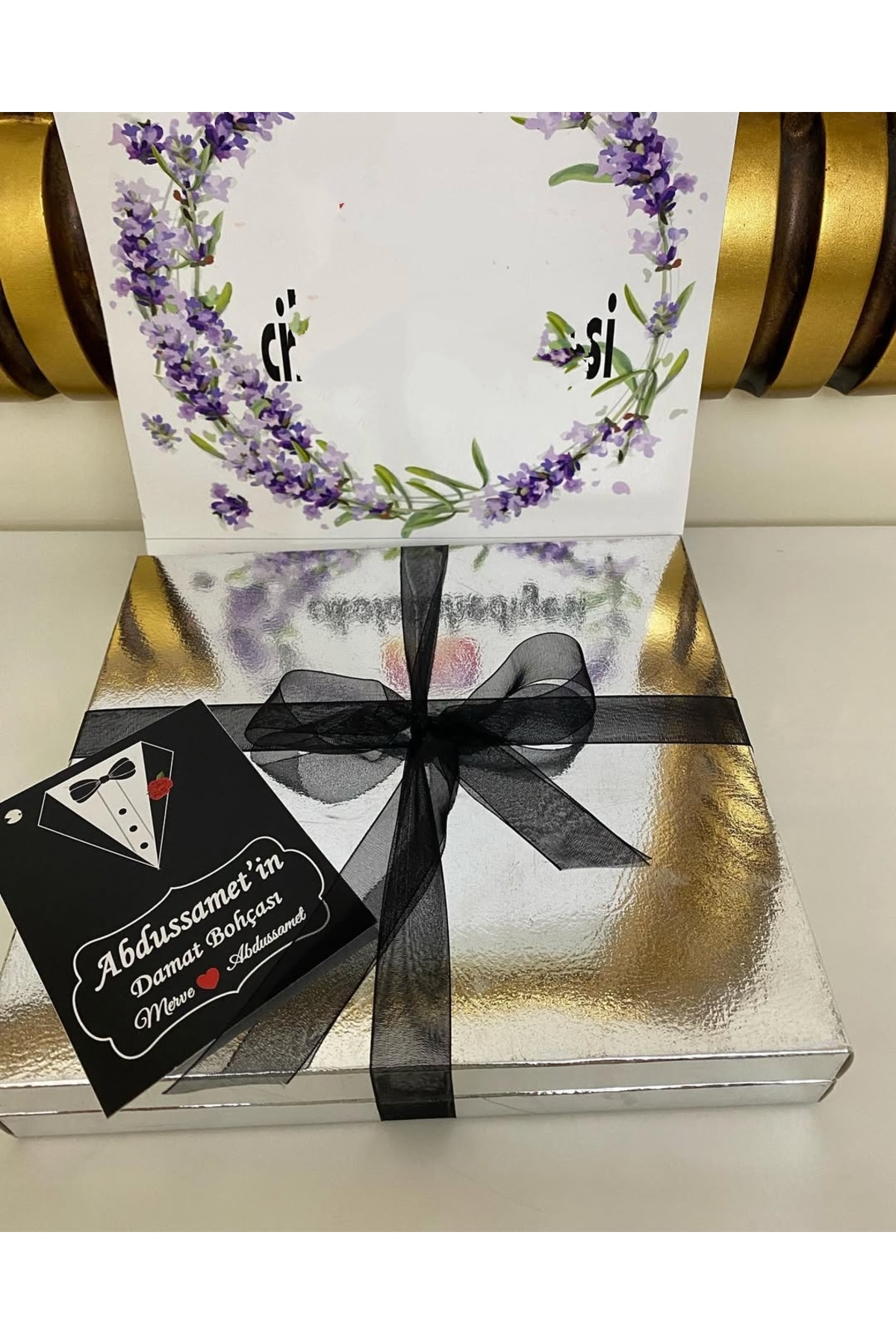 Karton Kutulu Baskılı Madlen Çikolata 50 Adet