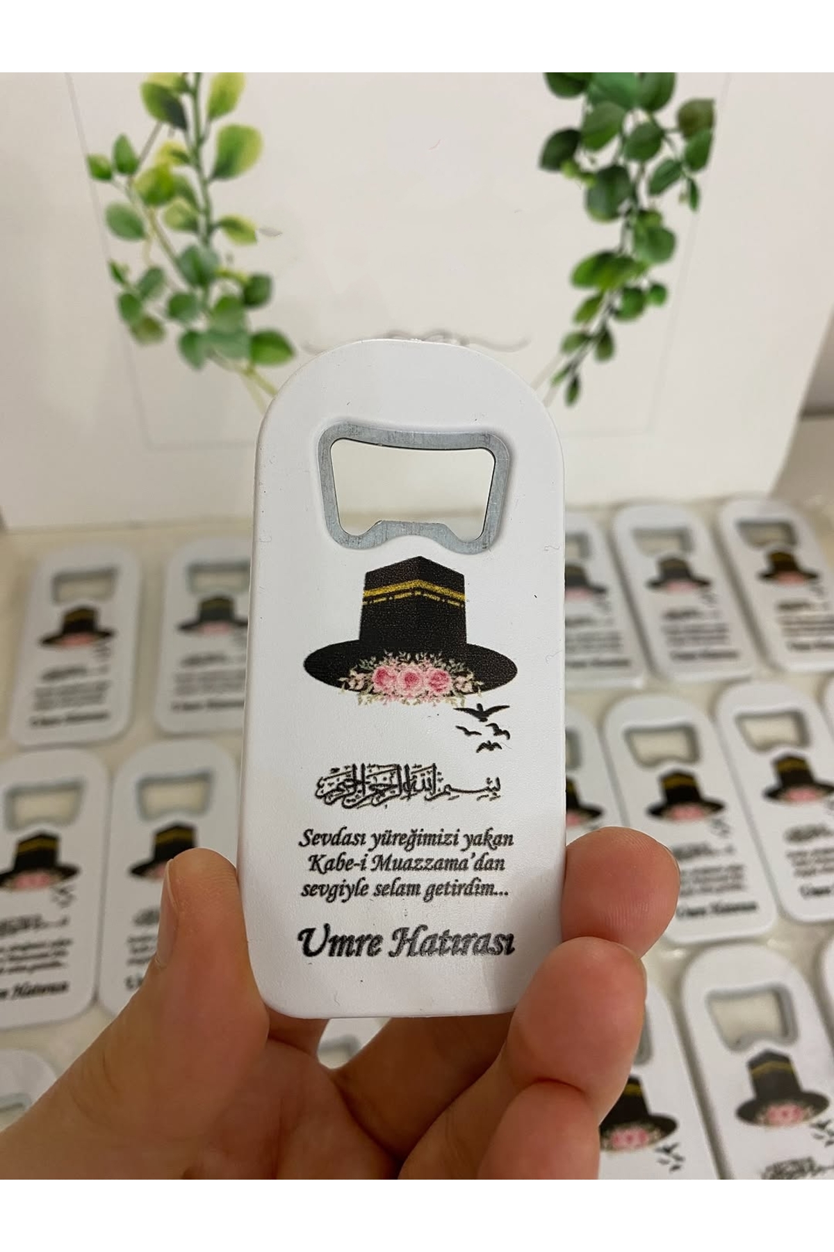 Açacak Magnet Umre Hac Hatırası Hediyelik - 25 Adet
