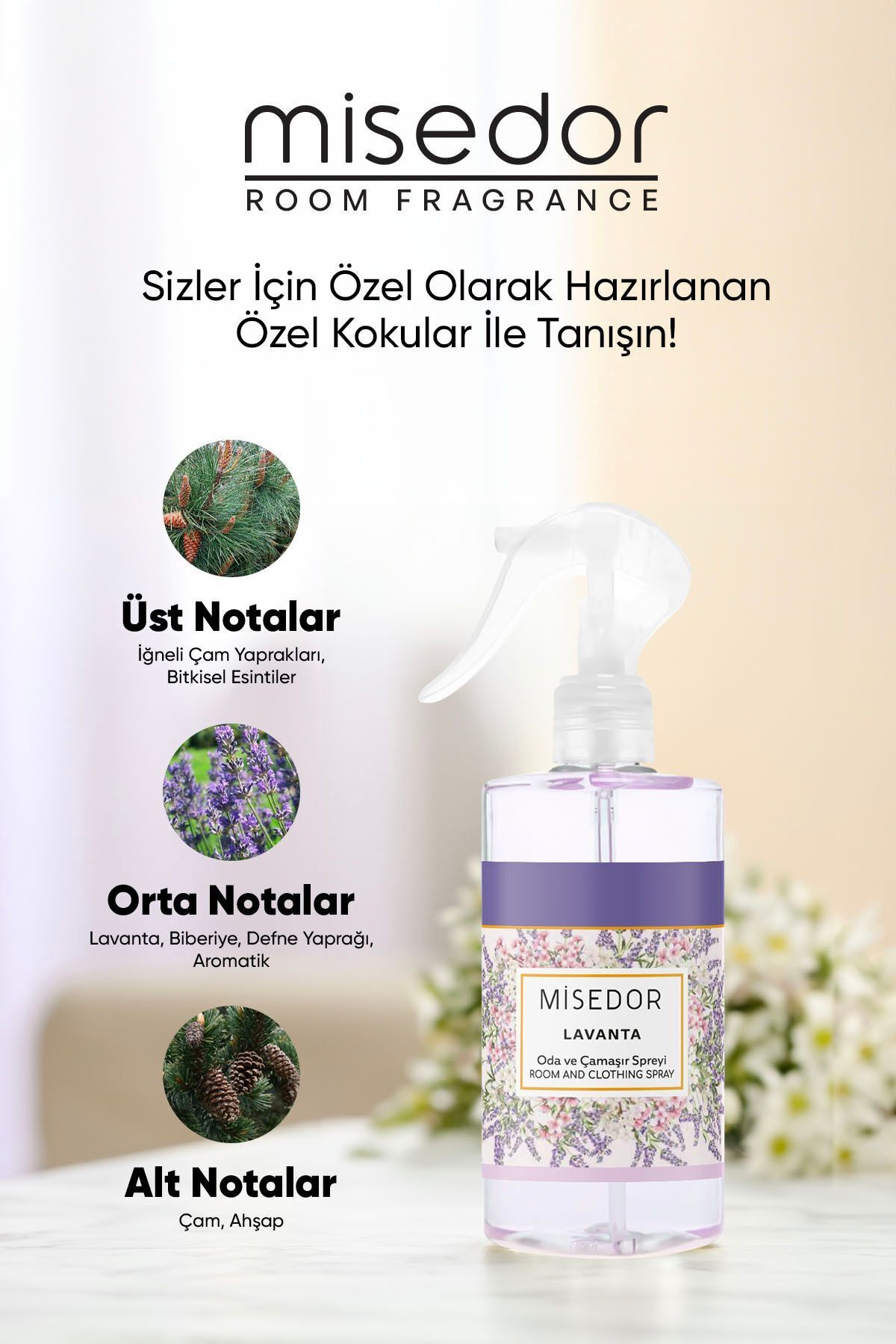 2li Set Lavanta Oda Kokusu Ve Çamaşır Parfümü 330 ml