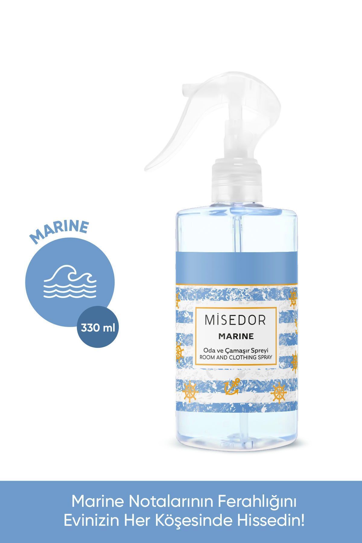 2 Li Set Marine Oda Kokusu Ve Çamaşır Parfümü 330 ml