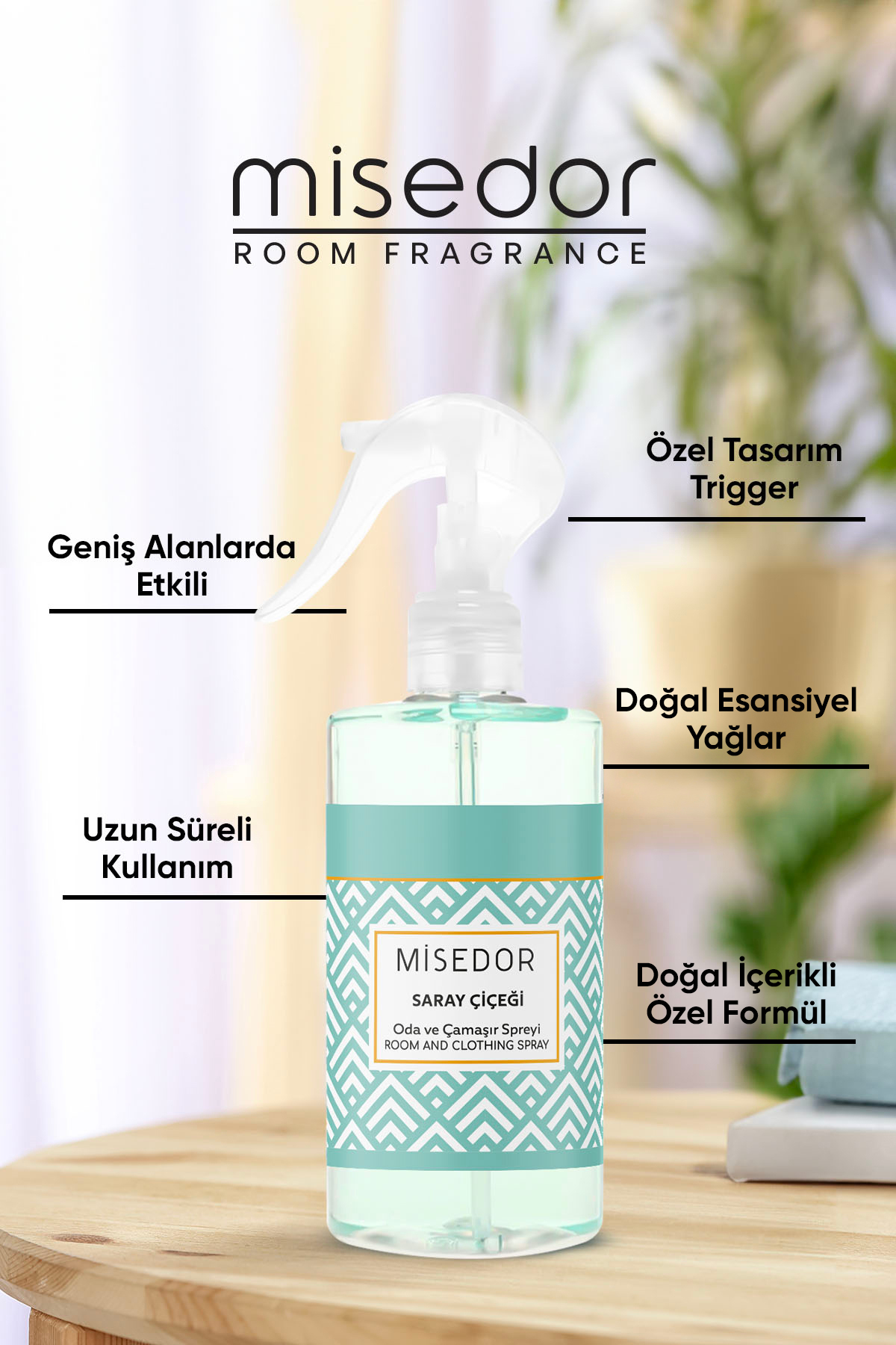 2 Li Set Saray Çiçeği Oda Kokusu 330 Ml