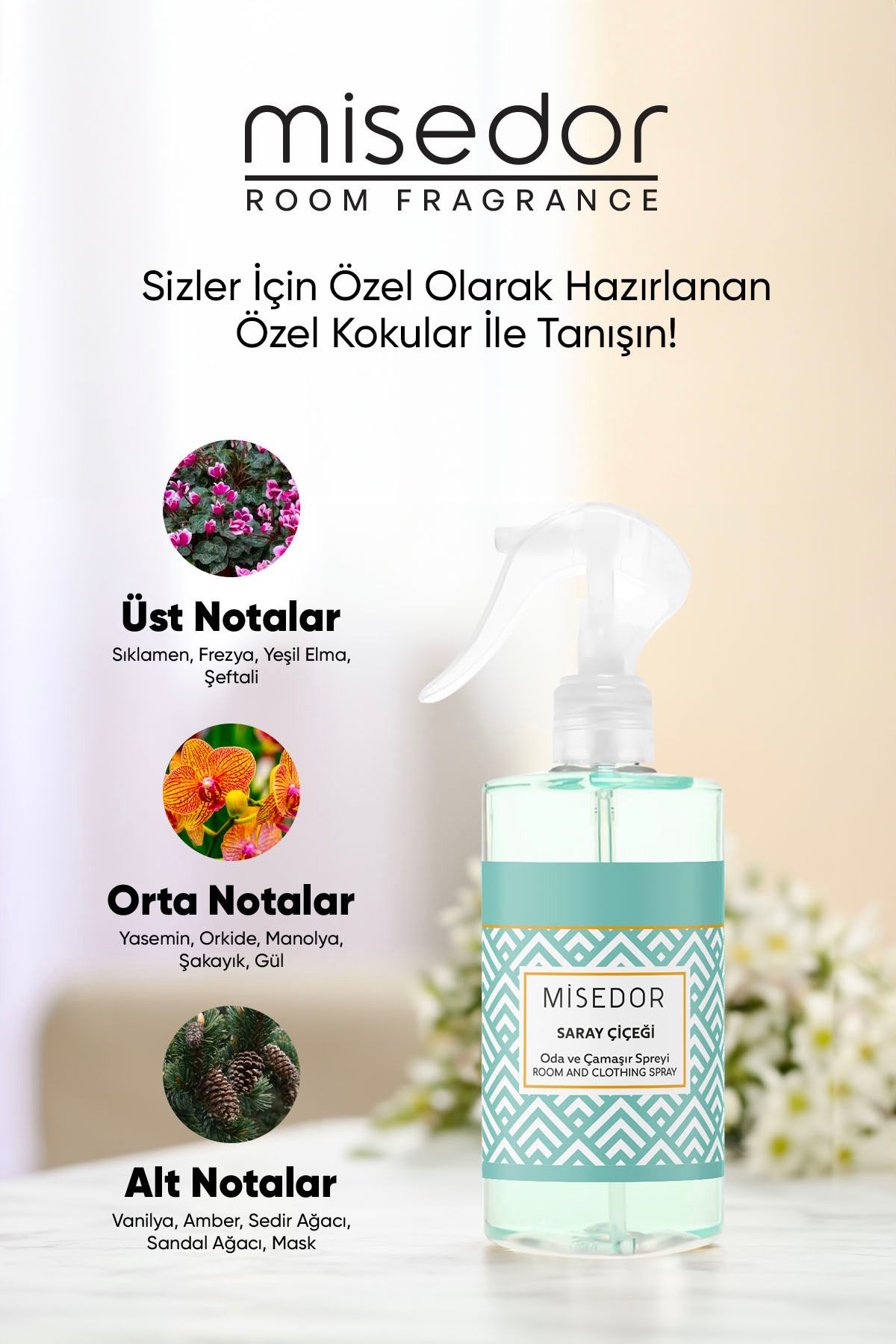 2 Li Set Saray Çiçeği Oda Kokusu 330 Ml