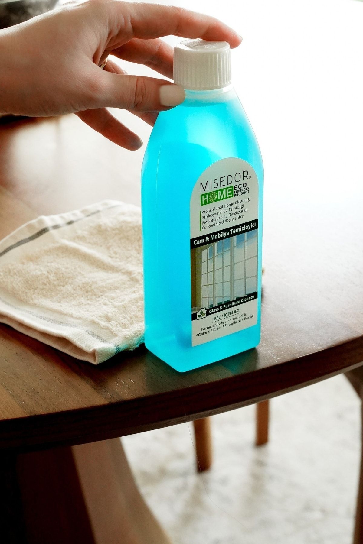3 Lü Set Doğal Cam Ve Mobilya Temizleyici 400 ml