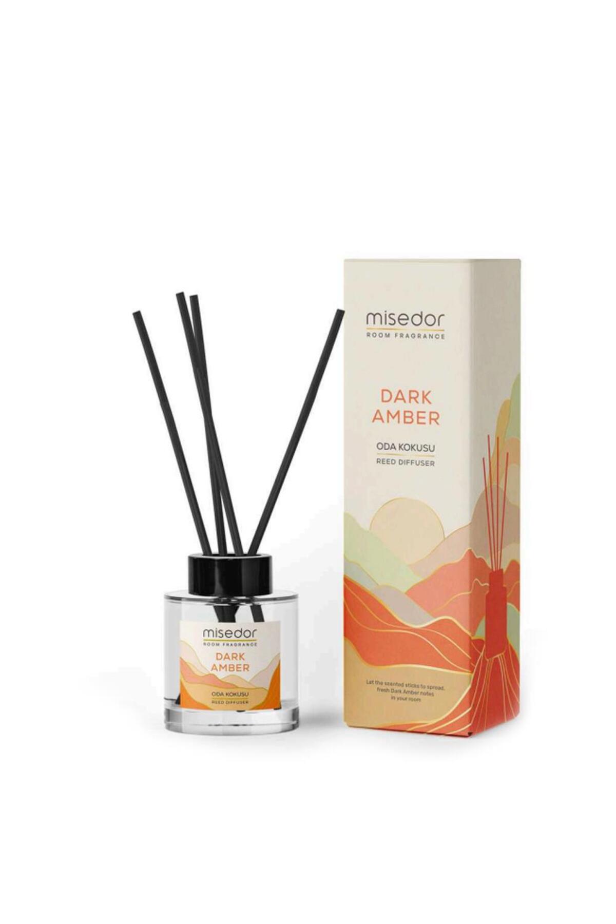 Misedor Dark Amber Çubuklu Oda Kokusu 120 ml