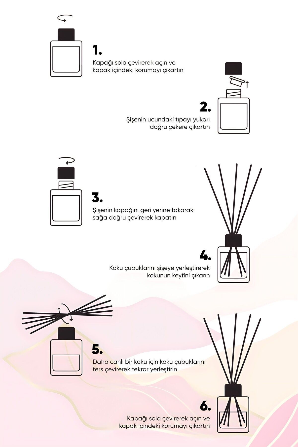 Misedor Powder Çubuklu Oda Kokusu 120 ml