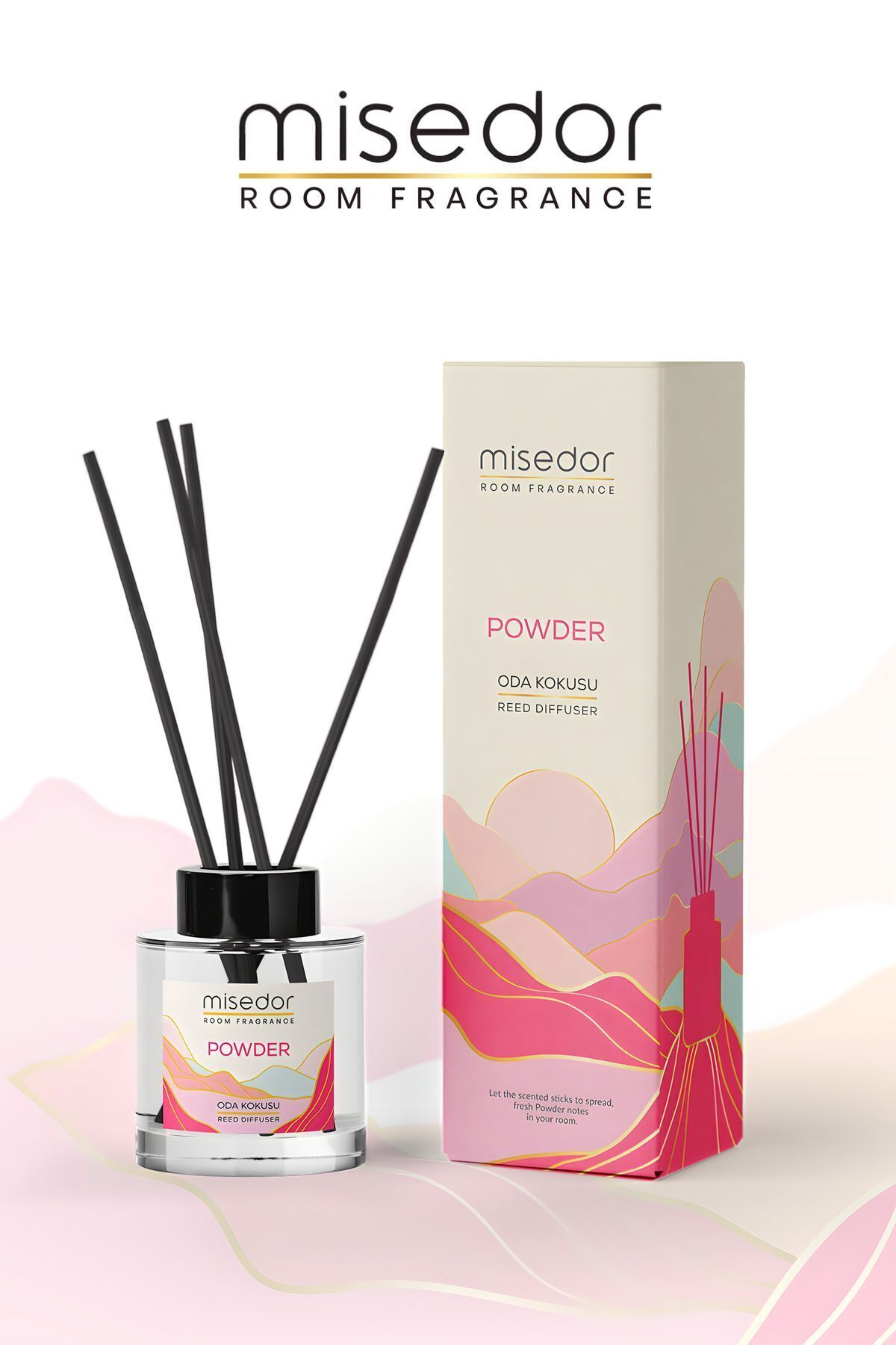 Misedor Powder Çubuklu Oda Kokusu 120 ml