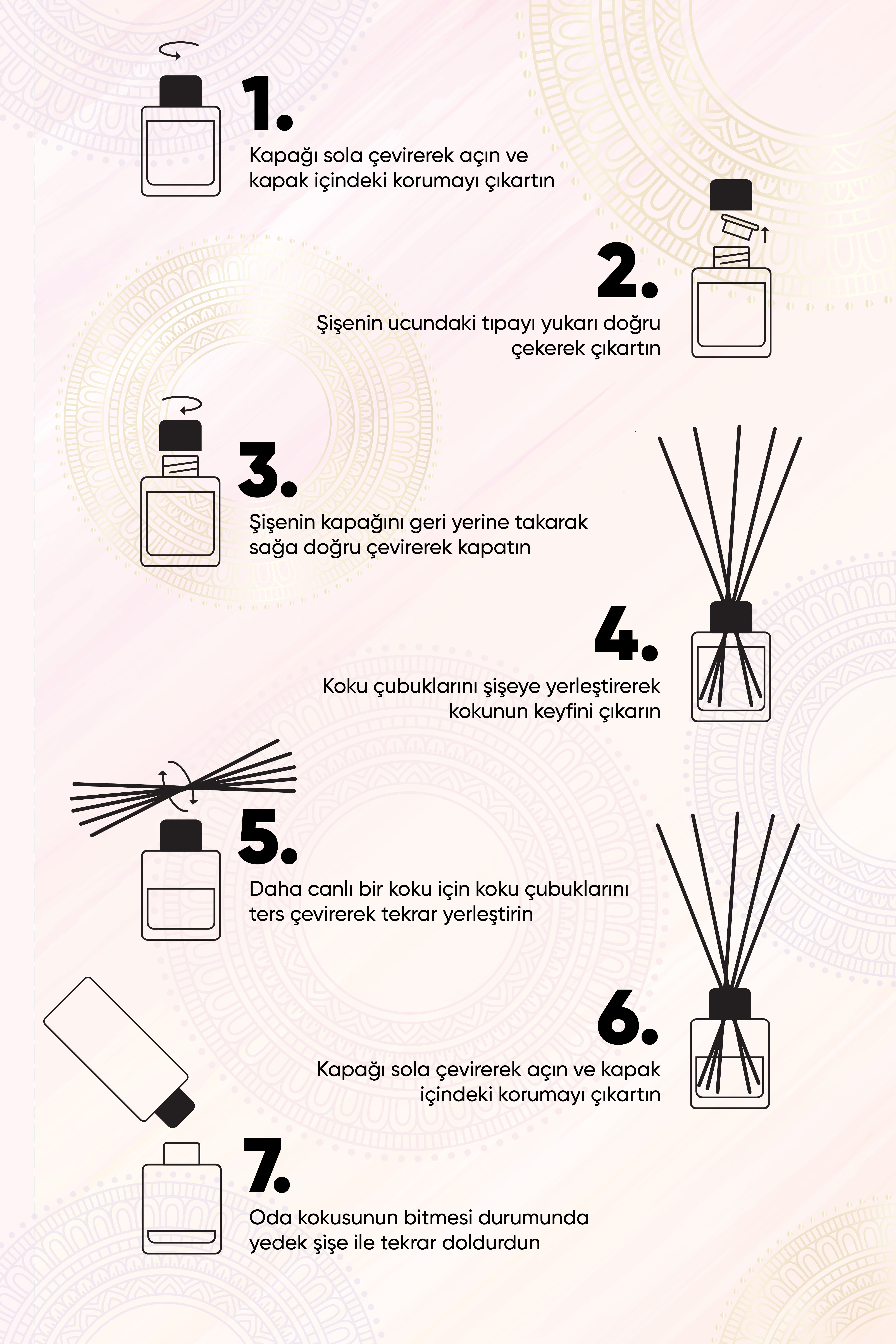 Misedor Gold Amber Çubuklu Oda Kokusu 120 ml