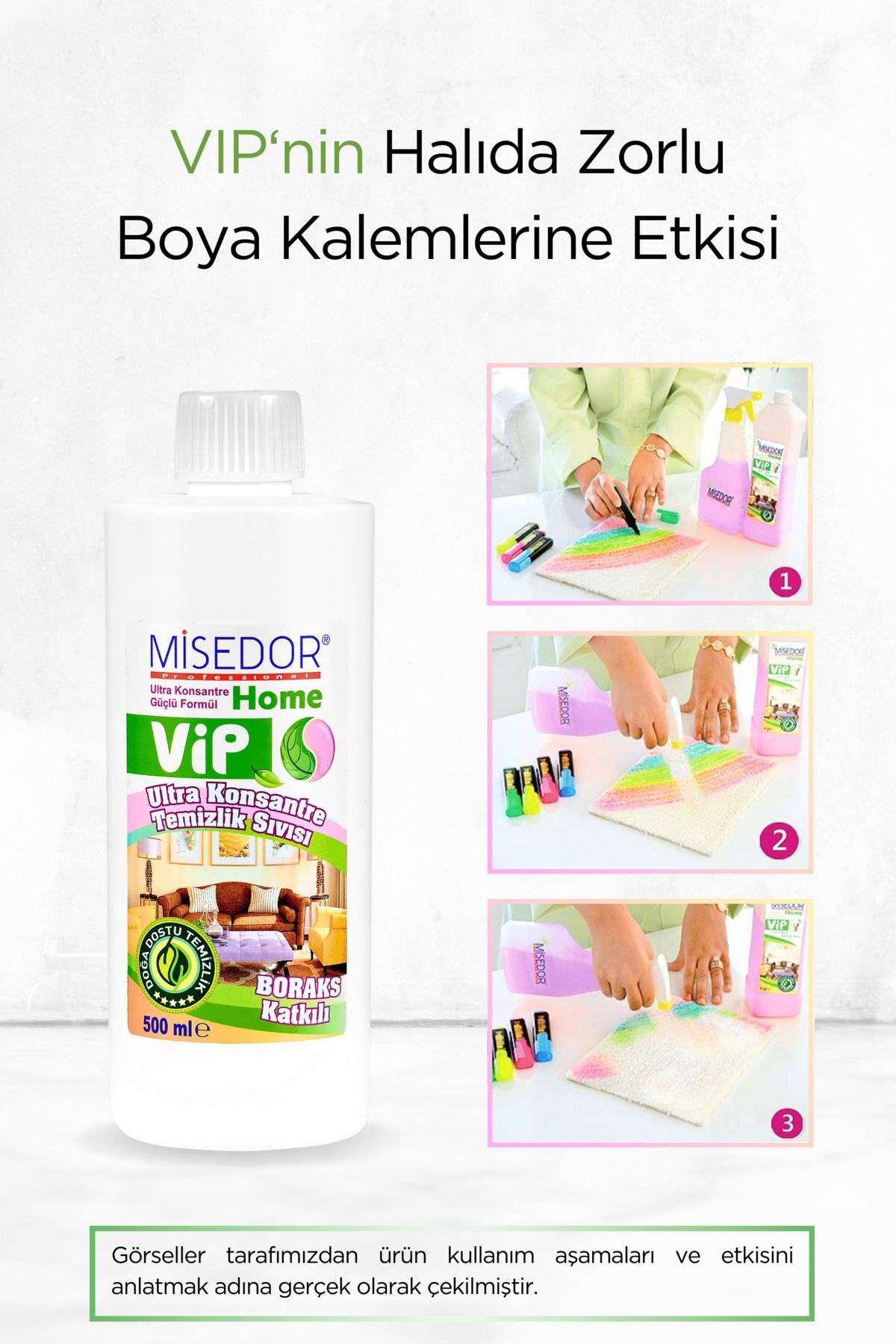 Vip Doğal Genel Temizlik Sıvısı 500 Ml