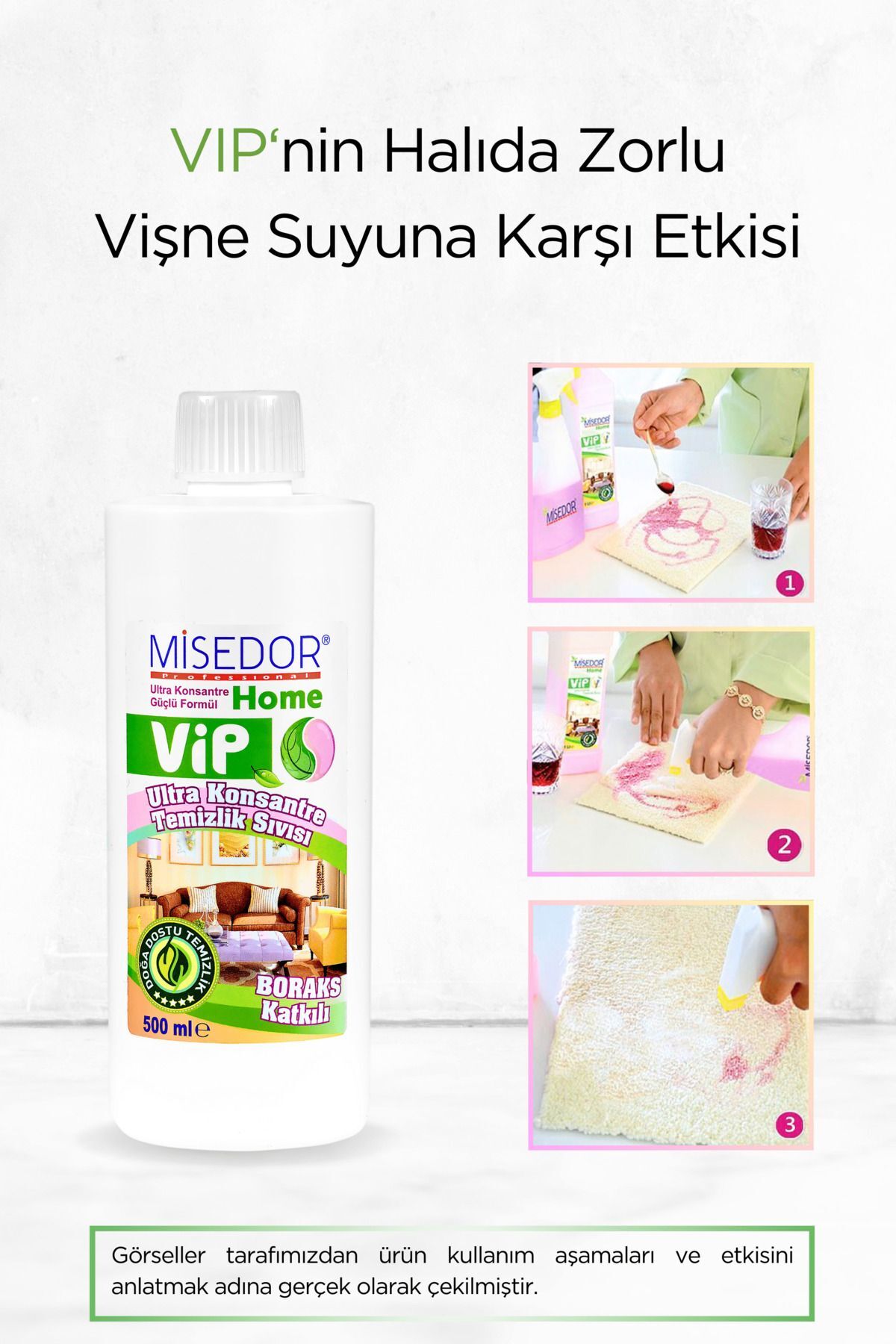 Vip Doğal Genel Temizlik Sıvısı 500 Ml