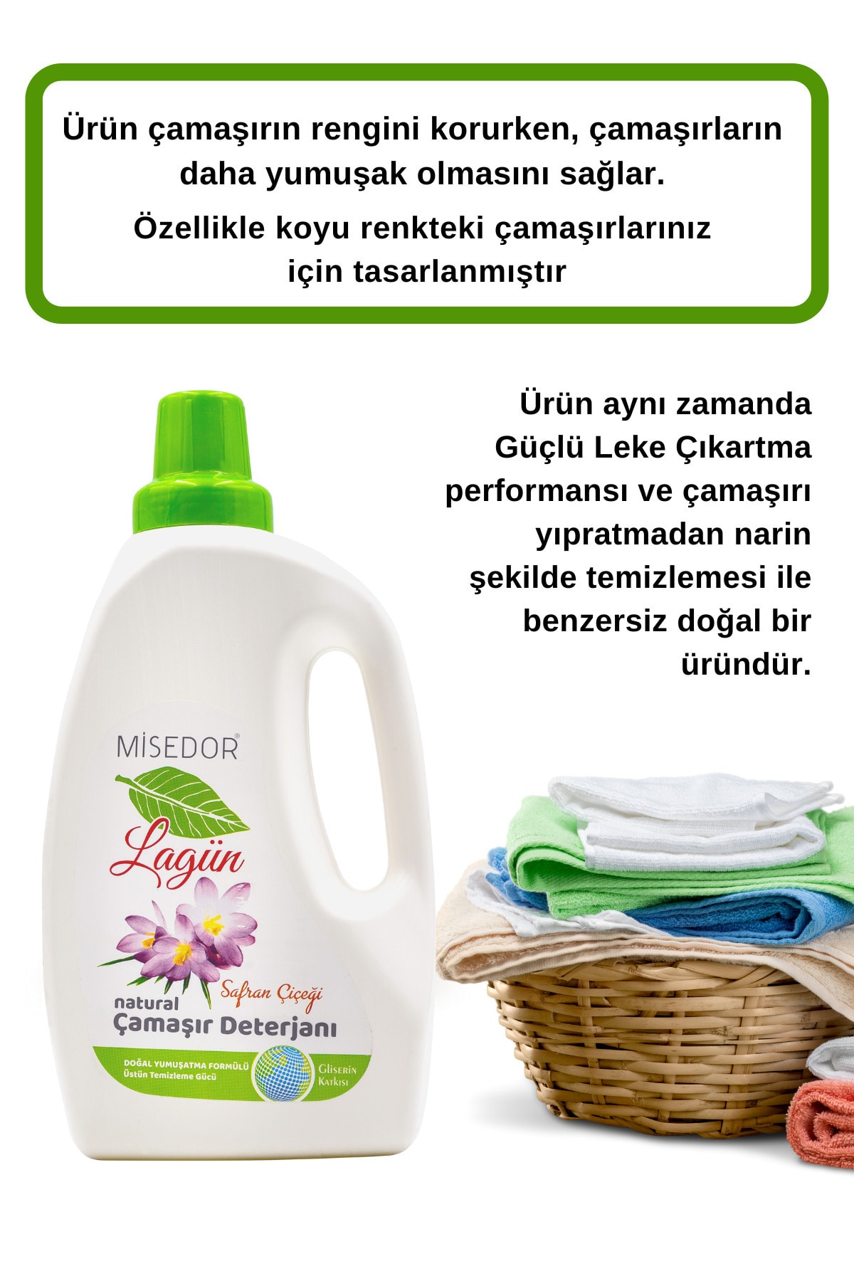 Lagün Doğal Çamaşır Deterjanı 1.4 Kg