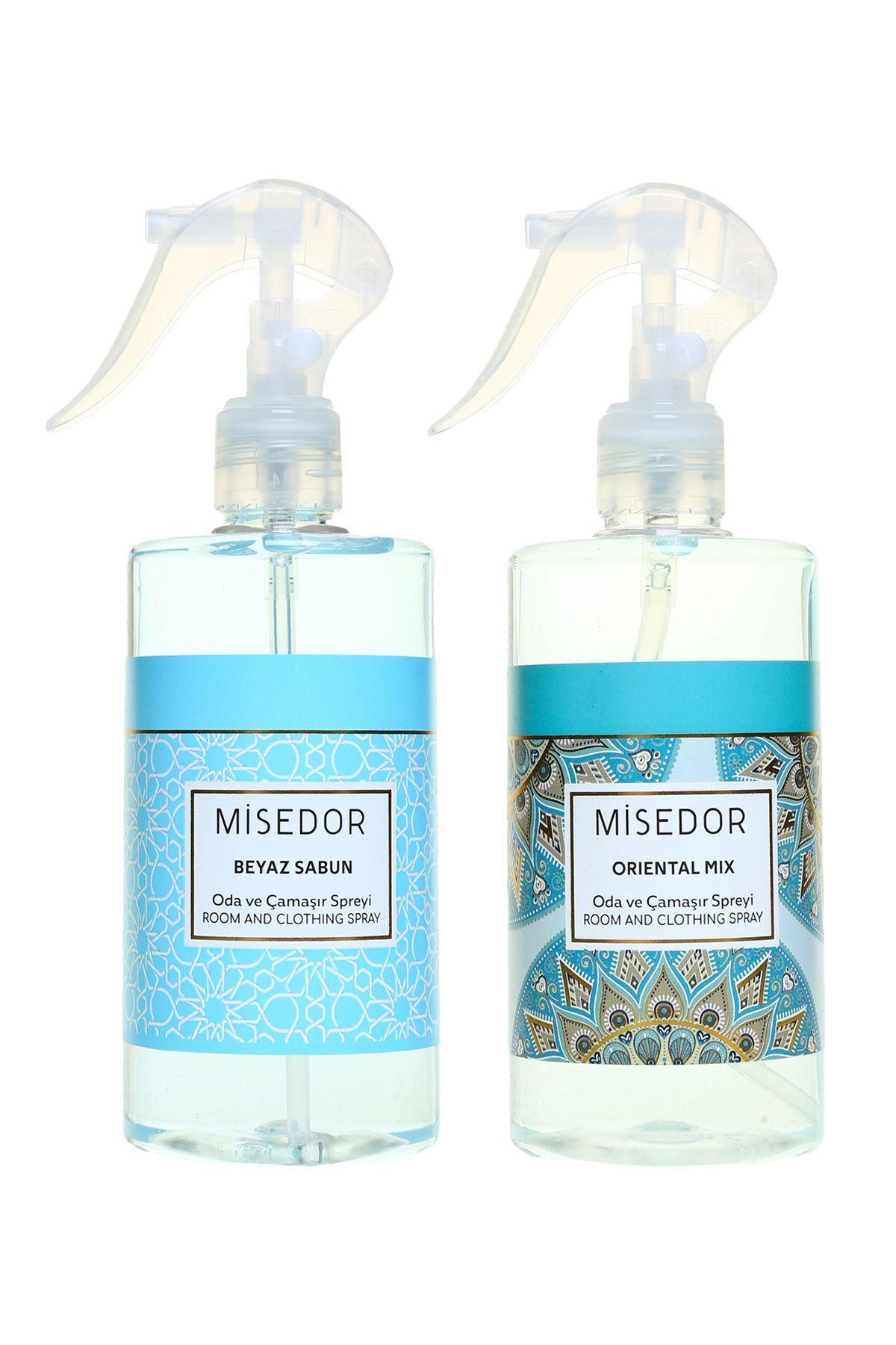 2li Set Beyaz Sabun Ve Oriental Mix Oda Kokusu Ve Çamaşır Spreyi 330 ml