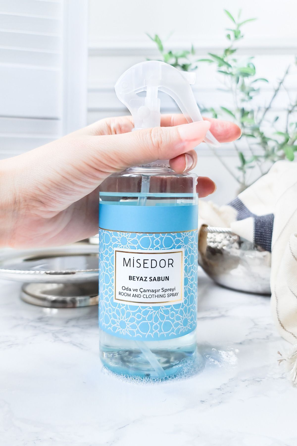 2 Li Set Beyaz Sabun Ve Marine Oda Kokusu Ve Çamaşır Spreyi 330 ml