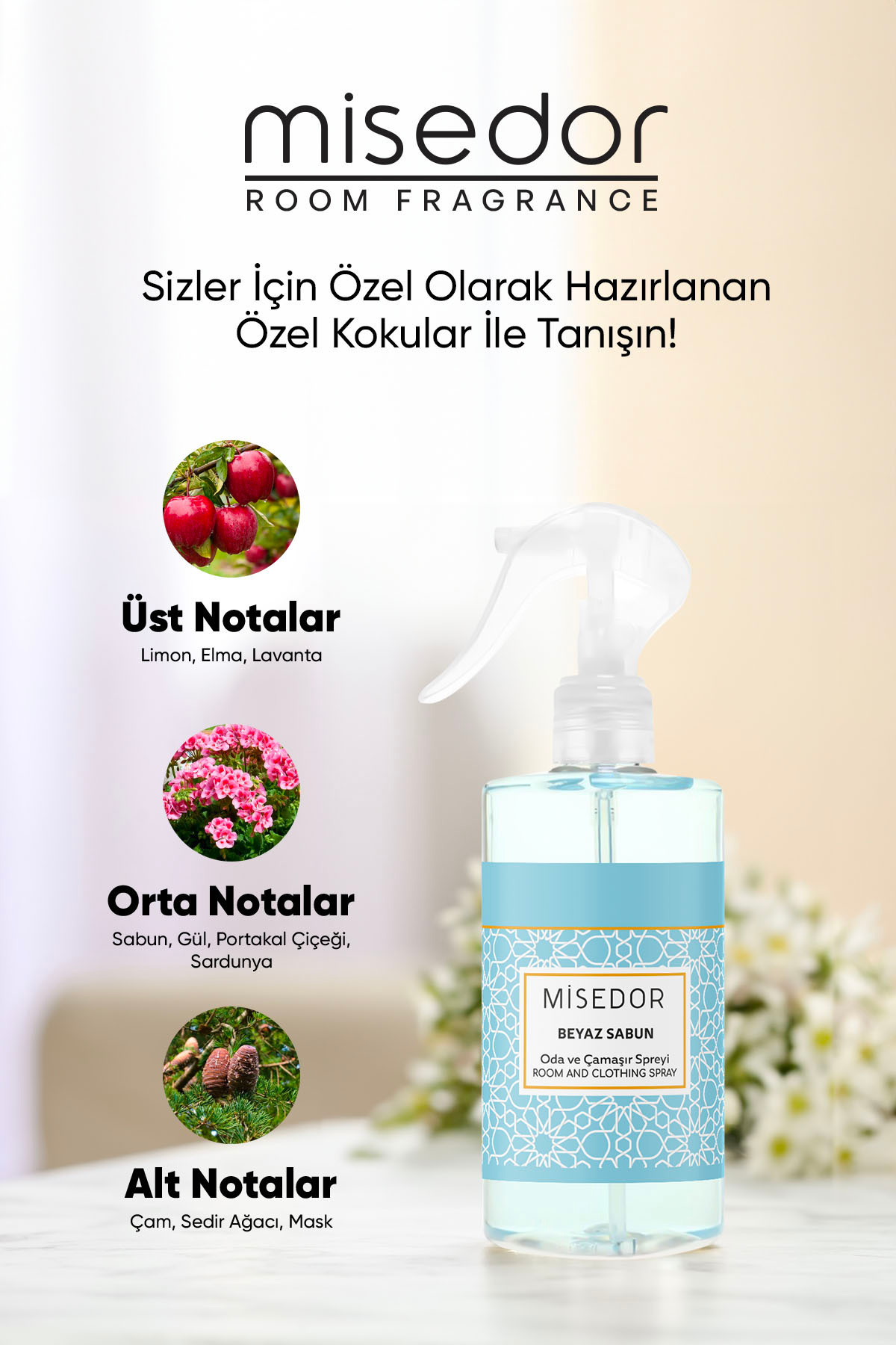 2 Li Set Beyaz Sabun Ve Gold Amber Oda Kokusu 330 Ml