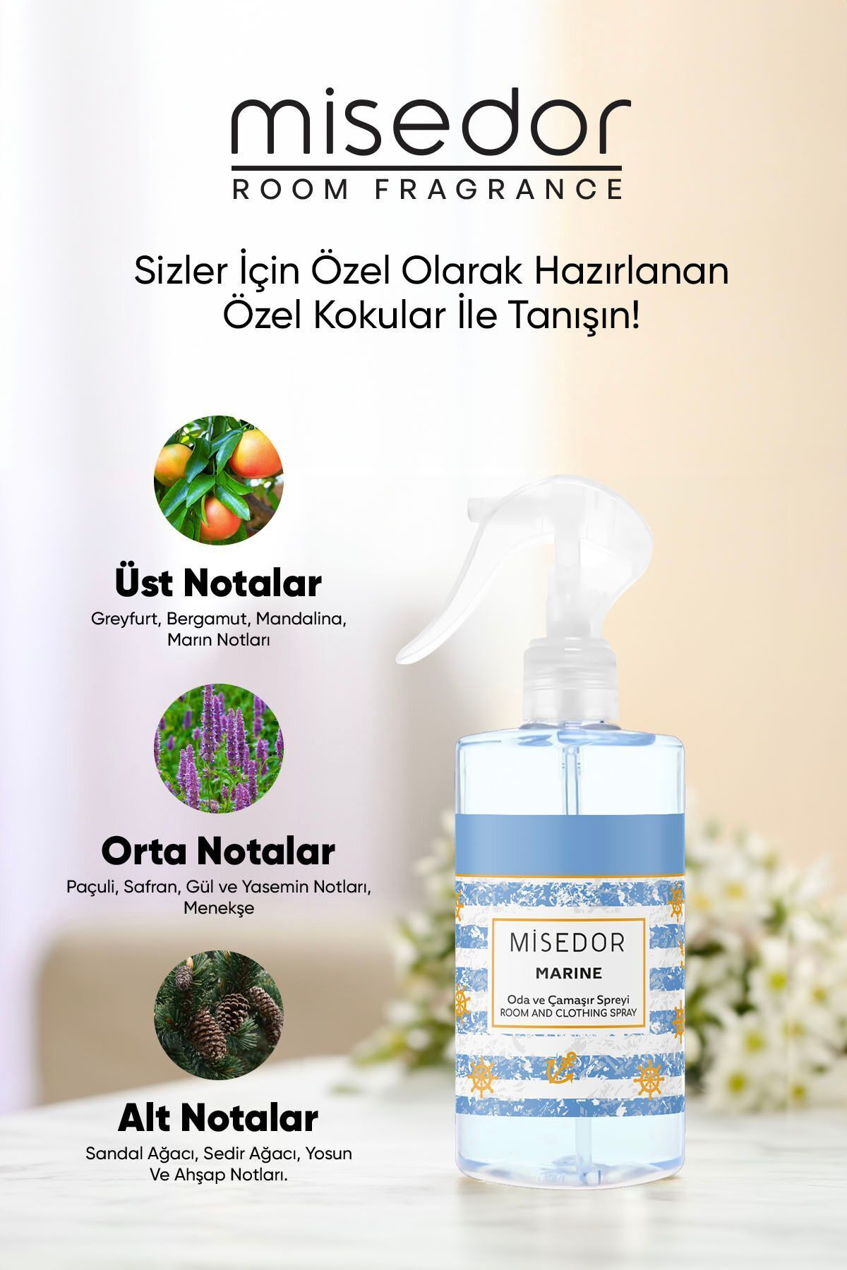 Marine Oda Kokusu Ve Çamaşır Parfümü 330 ml