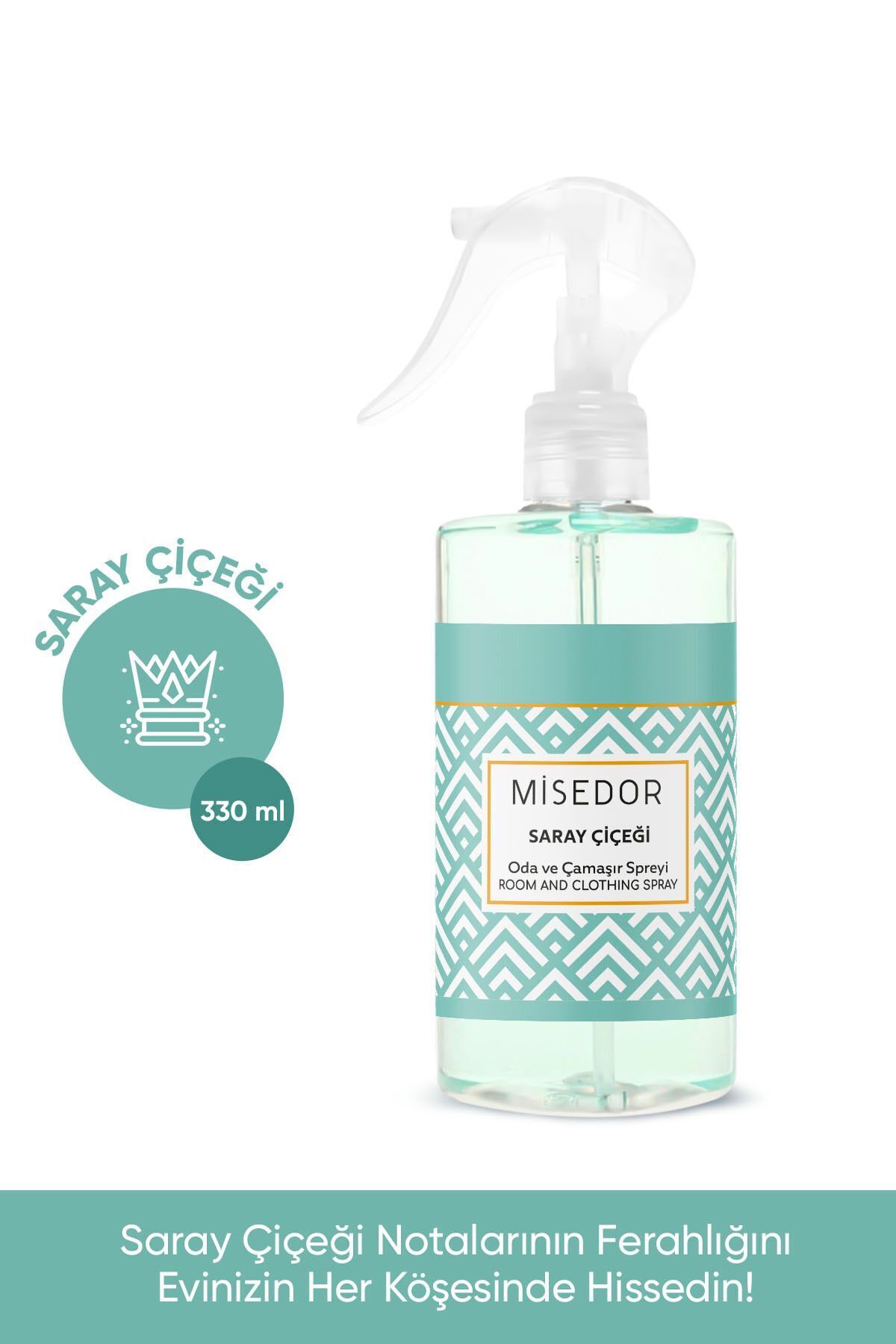 Saray Çiçeği Oda Kokusu Ve Çamaşır Parfümü 330 ml