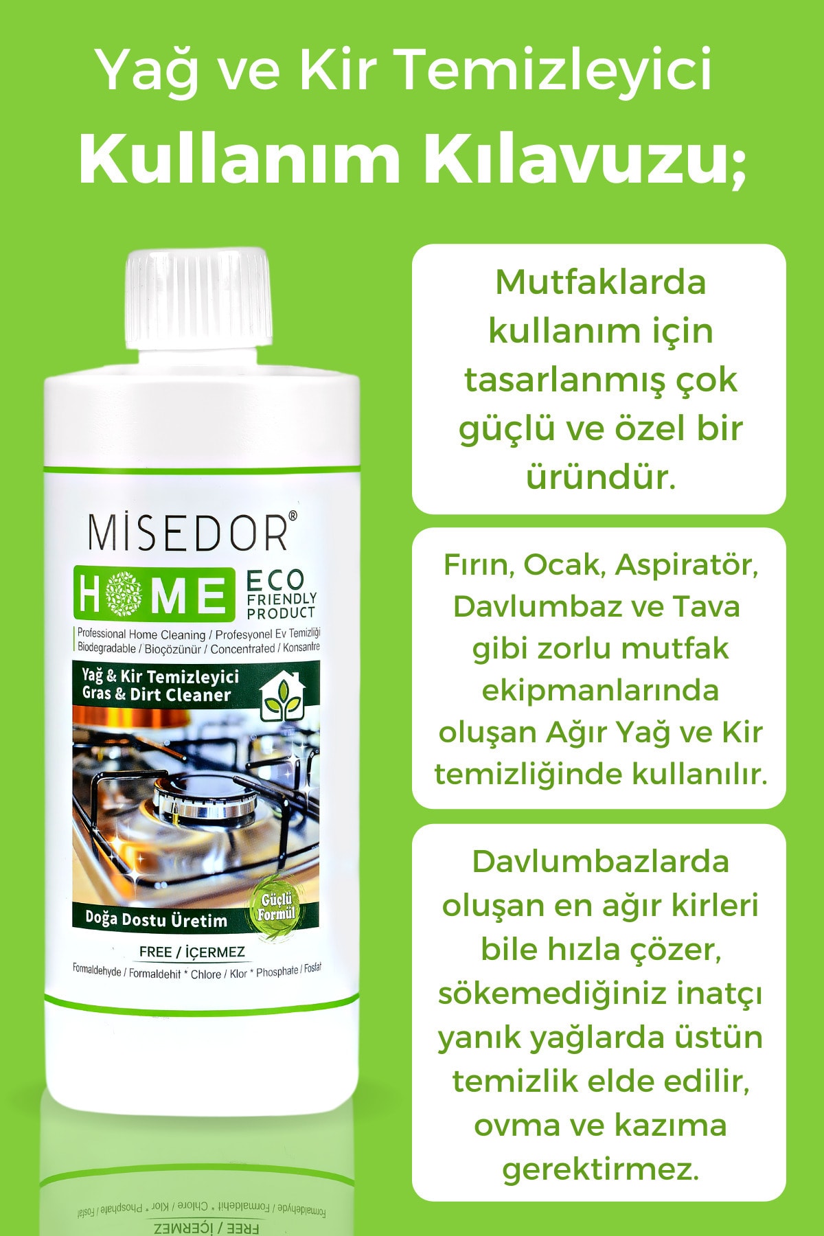 Yağ Ve Kir Temizleyici 500 Ml