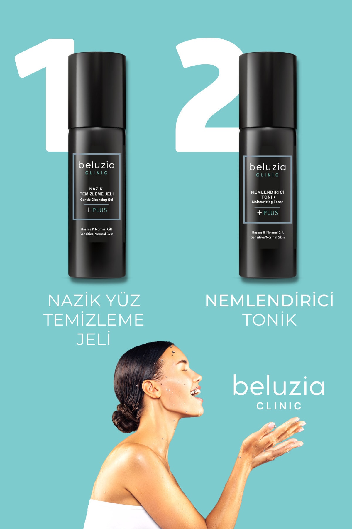 Clinic Hassas Ve Normal Ciltlere Özel Nazik Temizleme Jeli 150 Ml