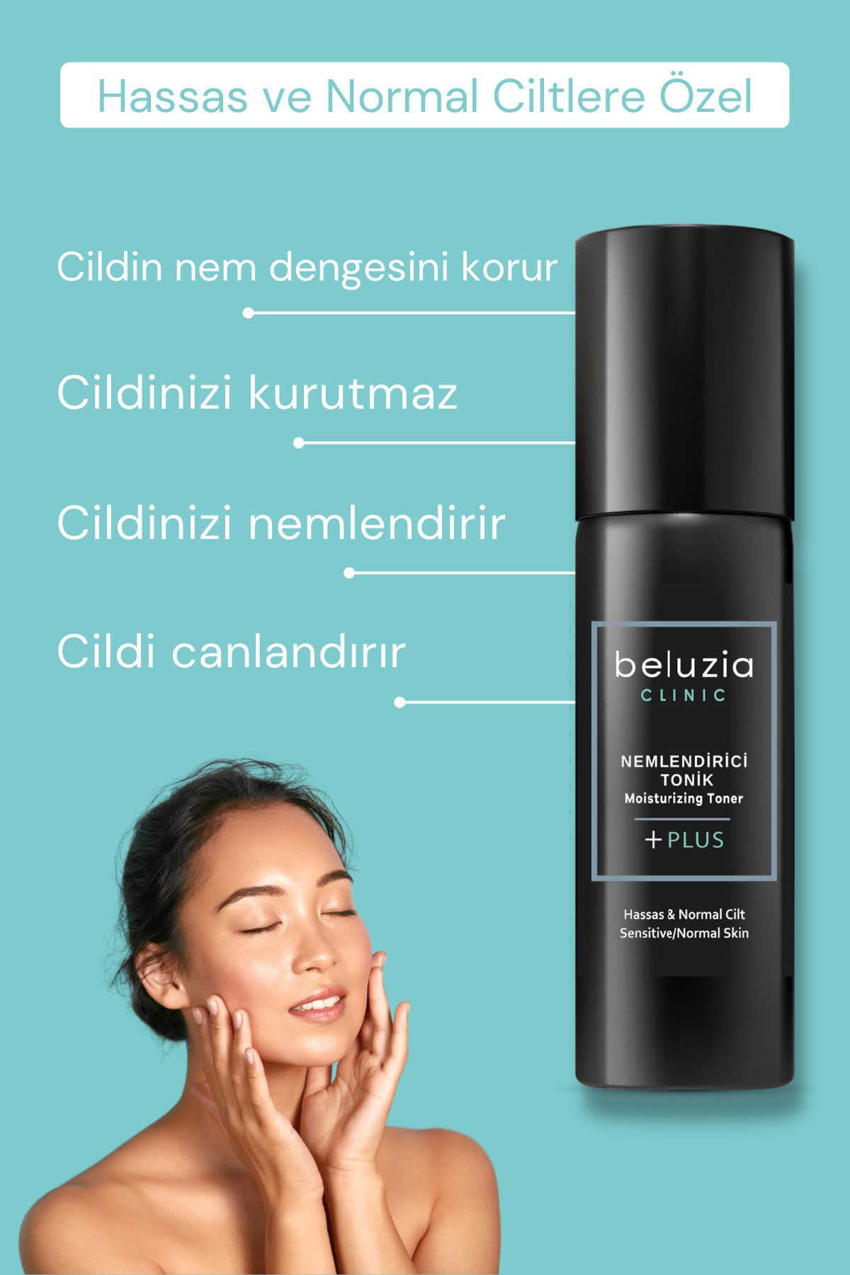 Clinic Hassas Ve Normal Ciltlere Özel Nemlendirici Tonik 150 Ml