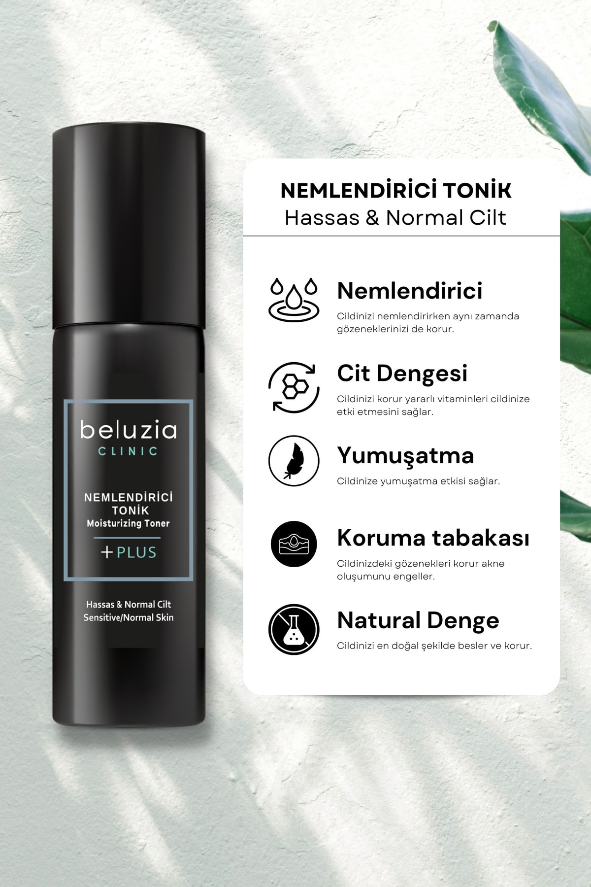 Clinic Hassas Ve Normal Ciltlere Özel Nemlendirici Tonik 150 Ml