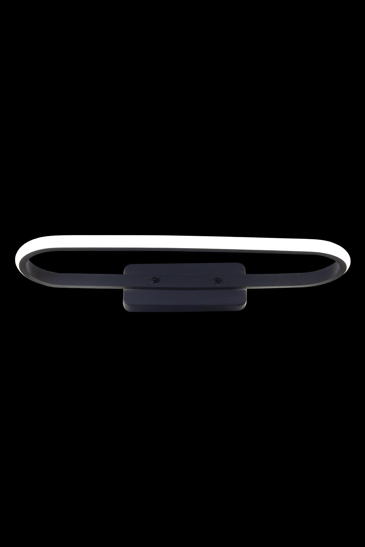 Ufo Siyah Led Aplik Günışığı