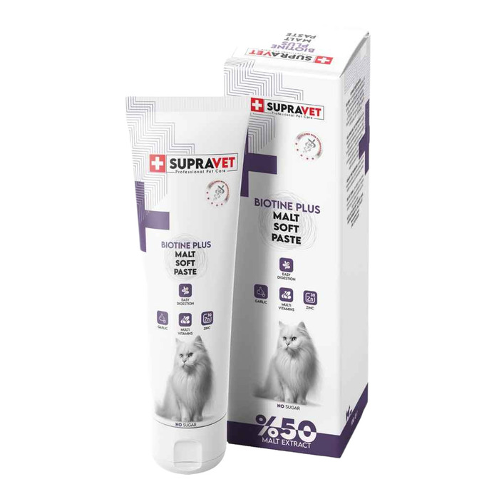 Biotine Plus Kediler İçin Tüy Sağlığı Güçlendirici Malt 100 Gr