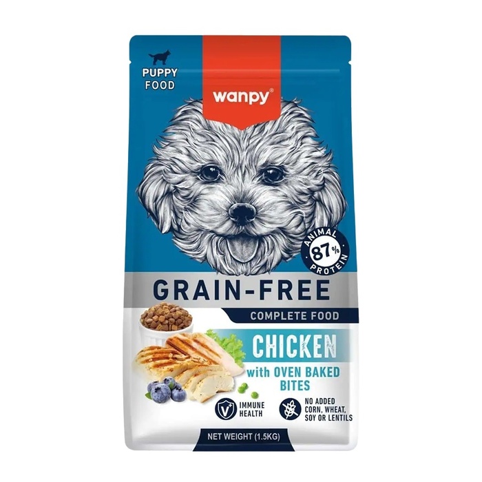 Tahılsız Tavuklu Yavru Köpek Maması 1,5 KG