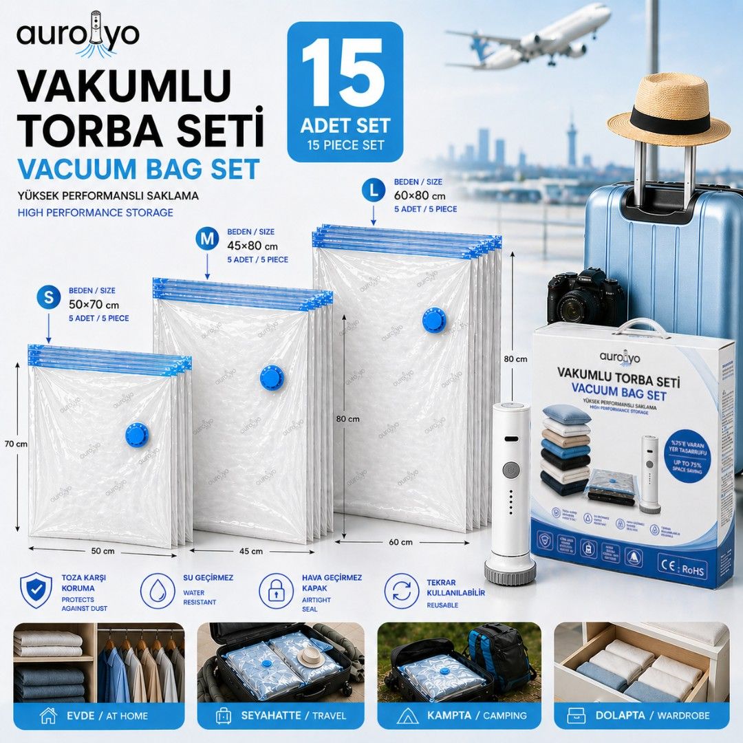 Turbo X 15'li Set
